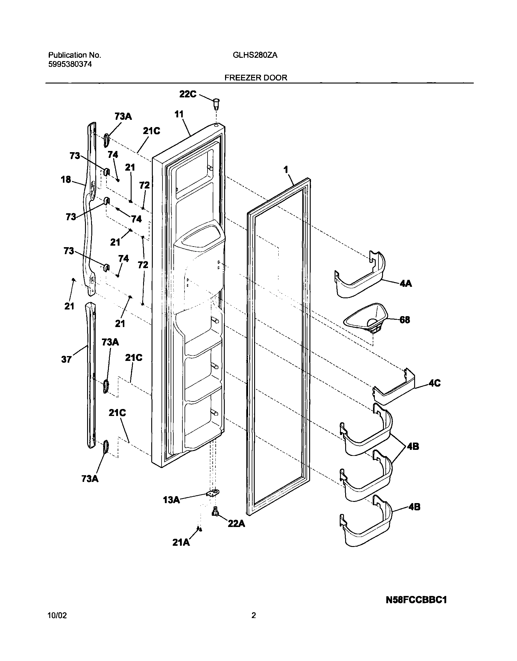 03 - FREEZER DOOR