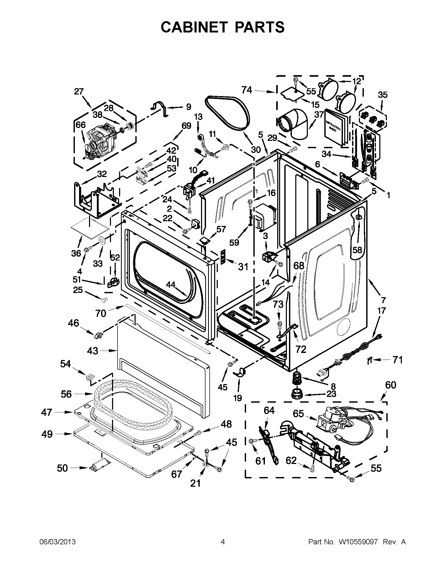 02 - CABINET PARTS