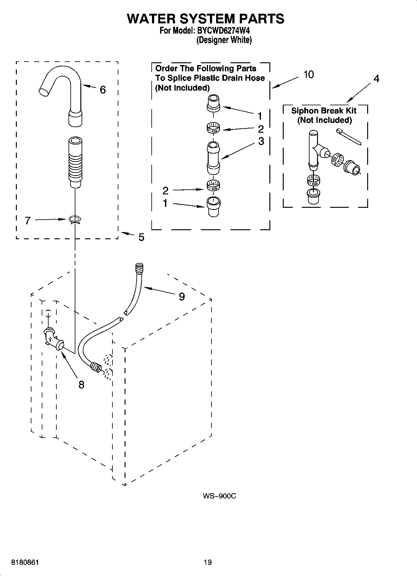 13 - WATER SYSTEM PARTS