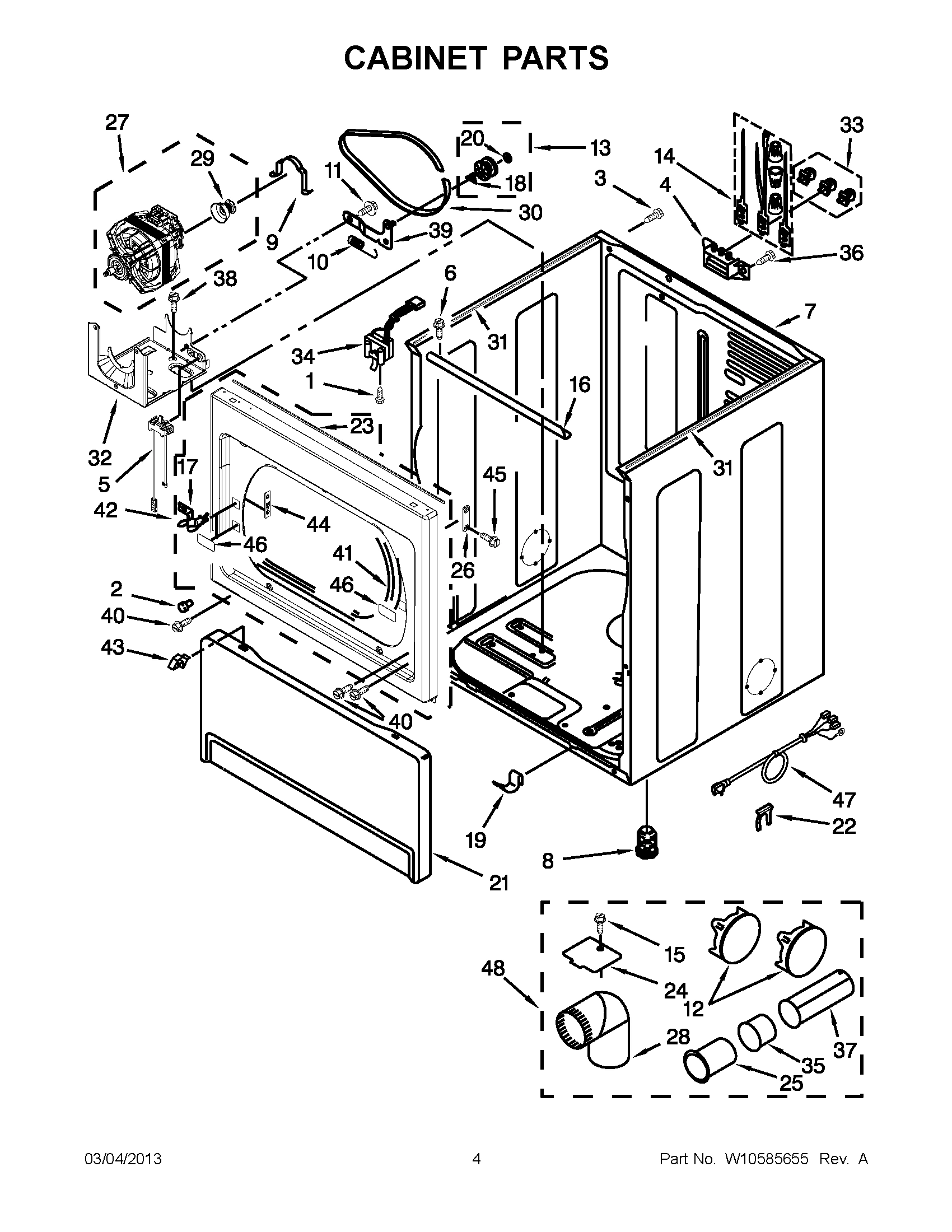 02 - CABINET PARTS