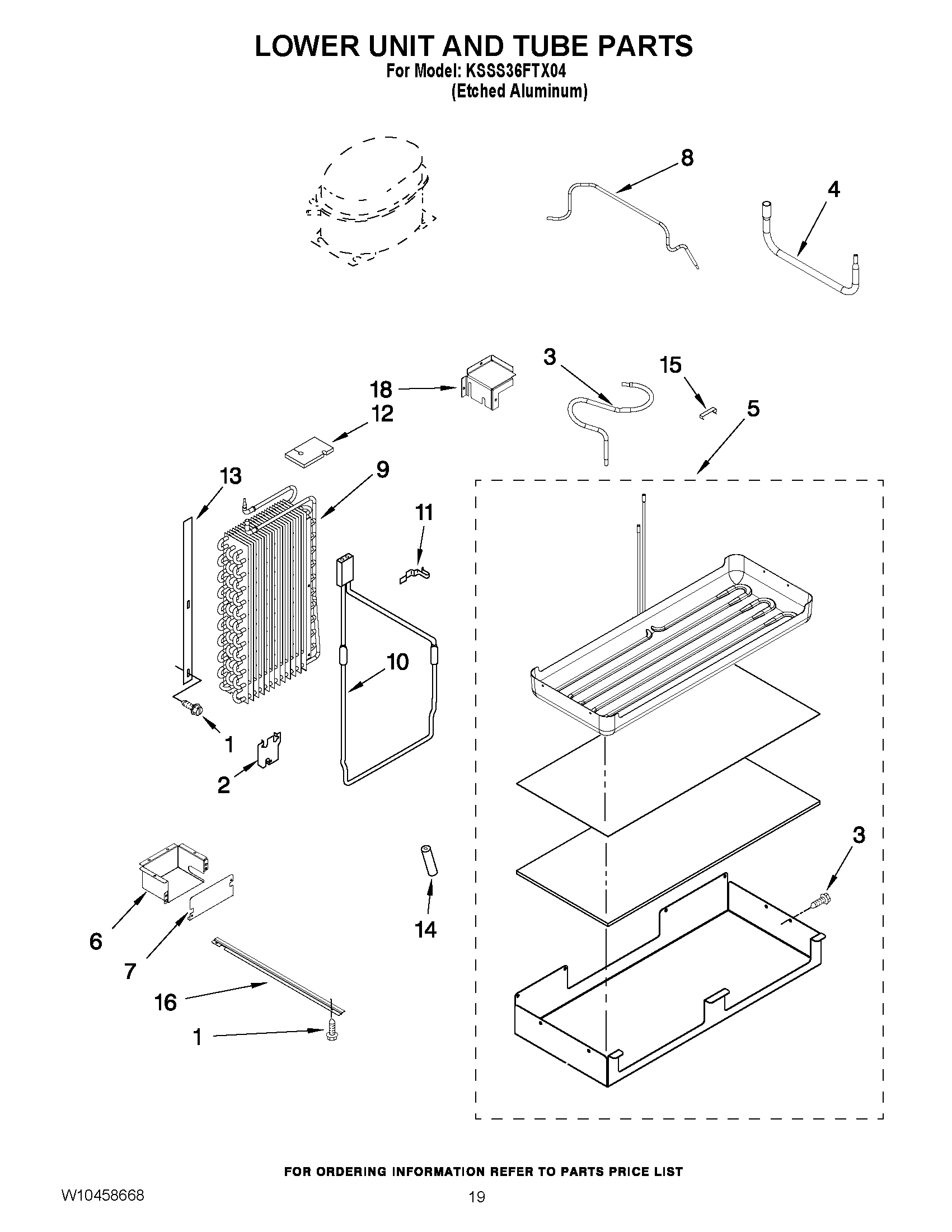 12 - LOWER UNIT AND TUBE PARTS