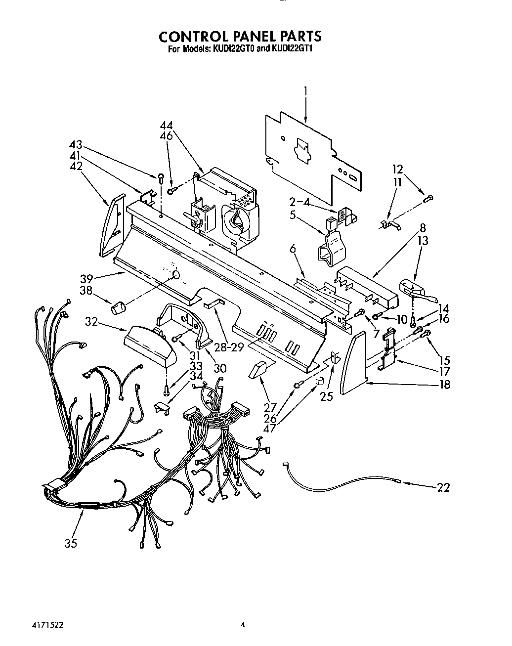 04 - CONTROL PANEL, LIT/OPTIONAL