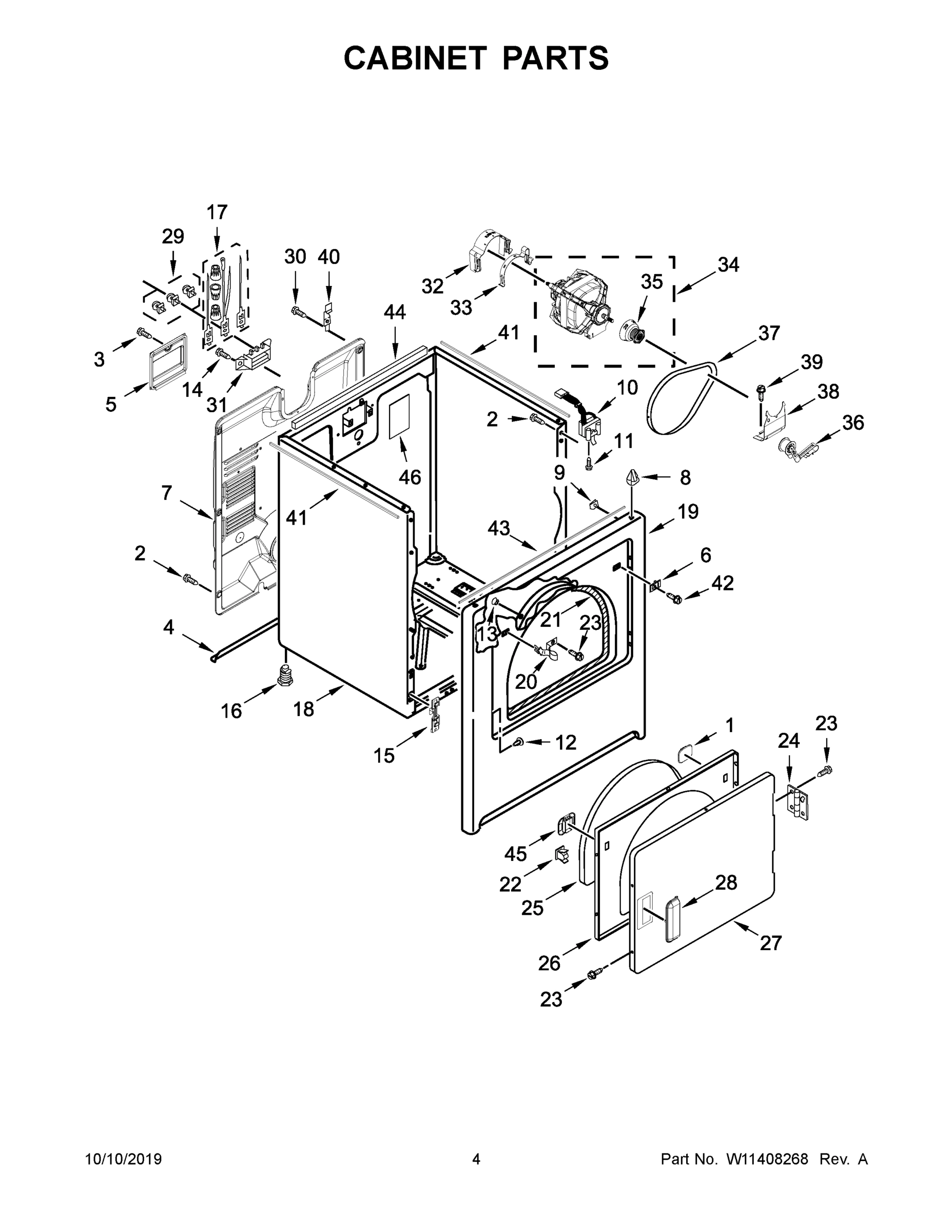 03 - CABINET PARTS