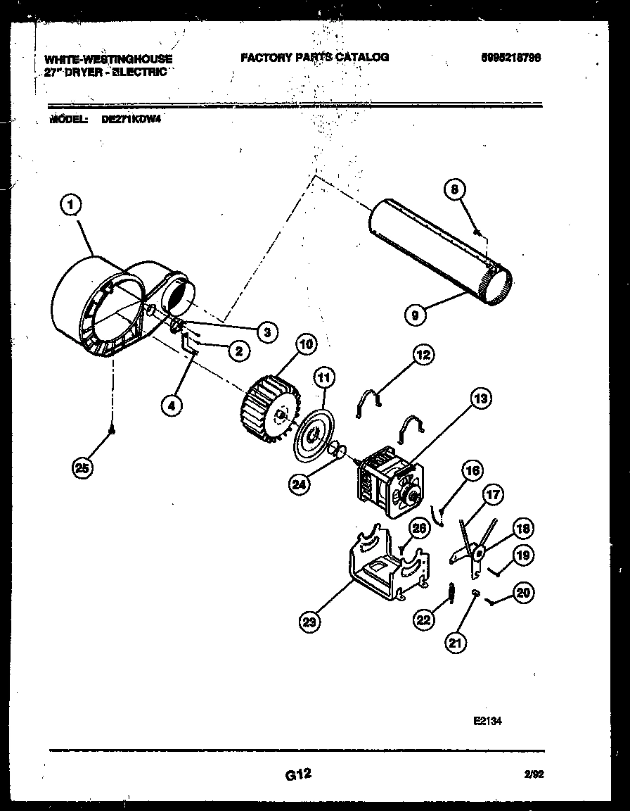05 - BLOWER AND DRIVE PARTS