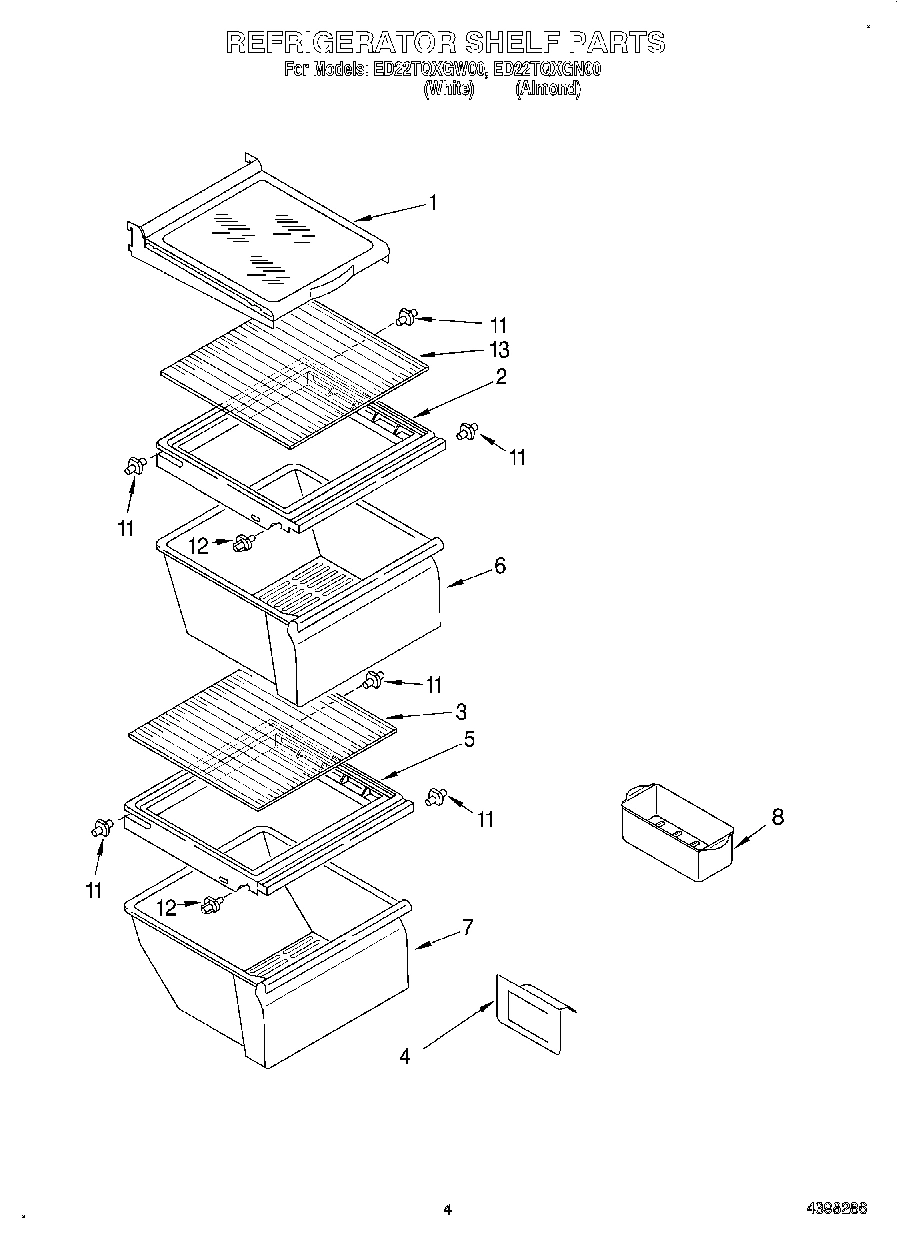03 - REFRIGERATOR SHELF