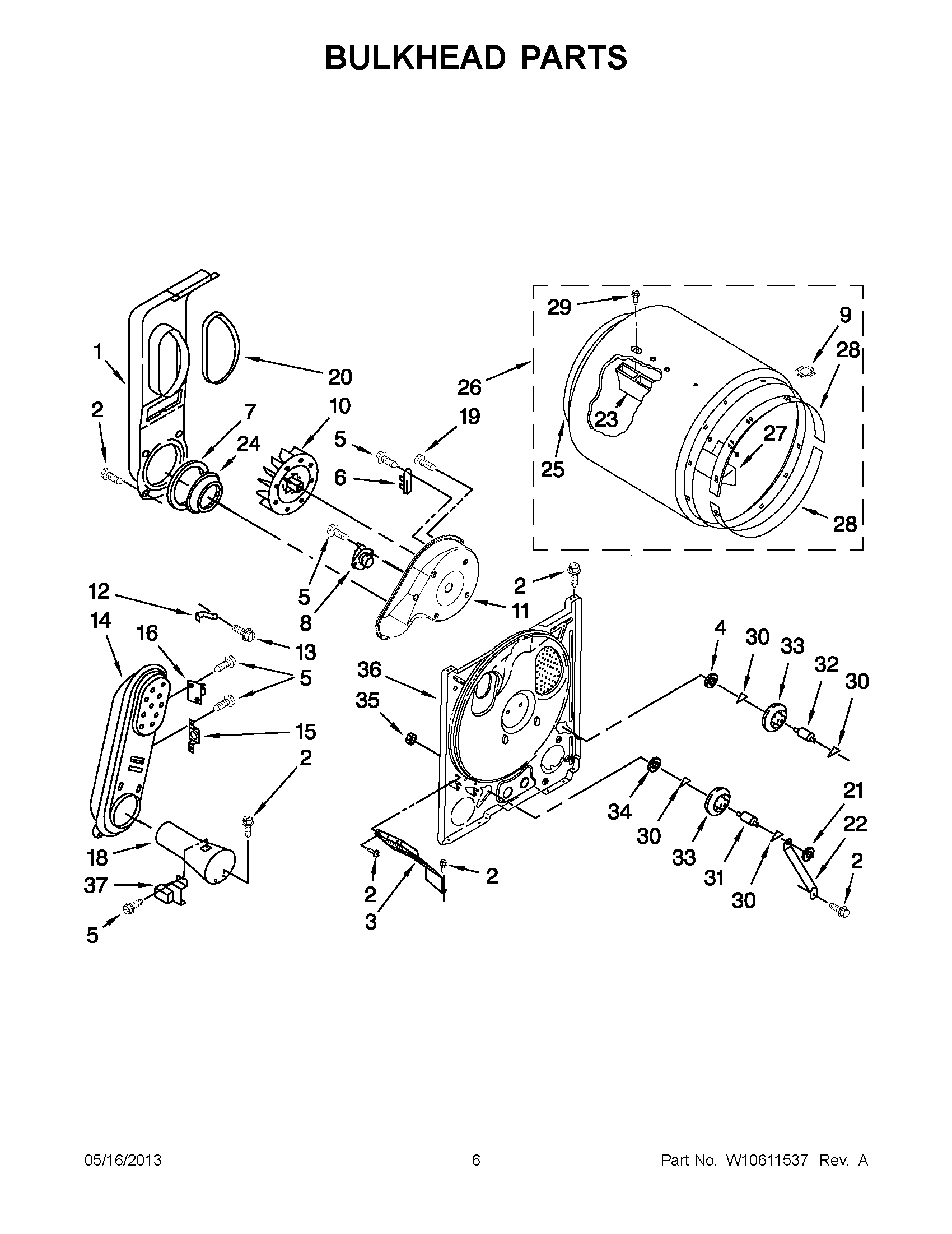03 - BULKHEAD PARTS