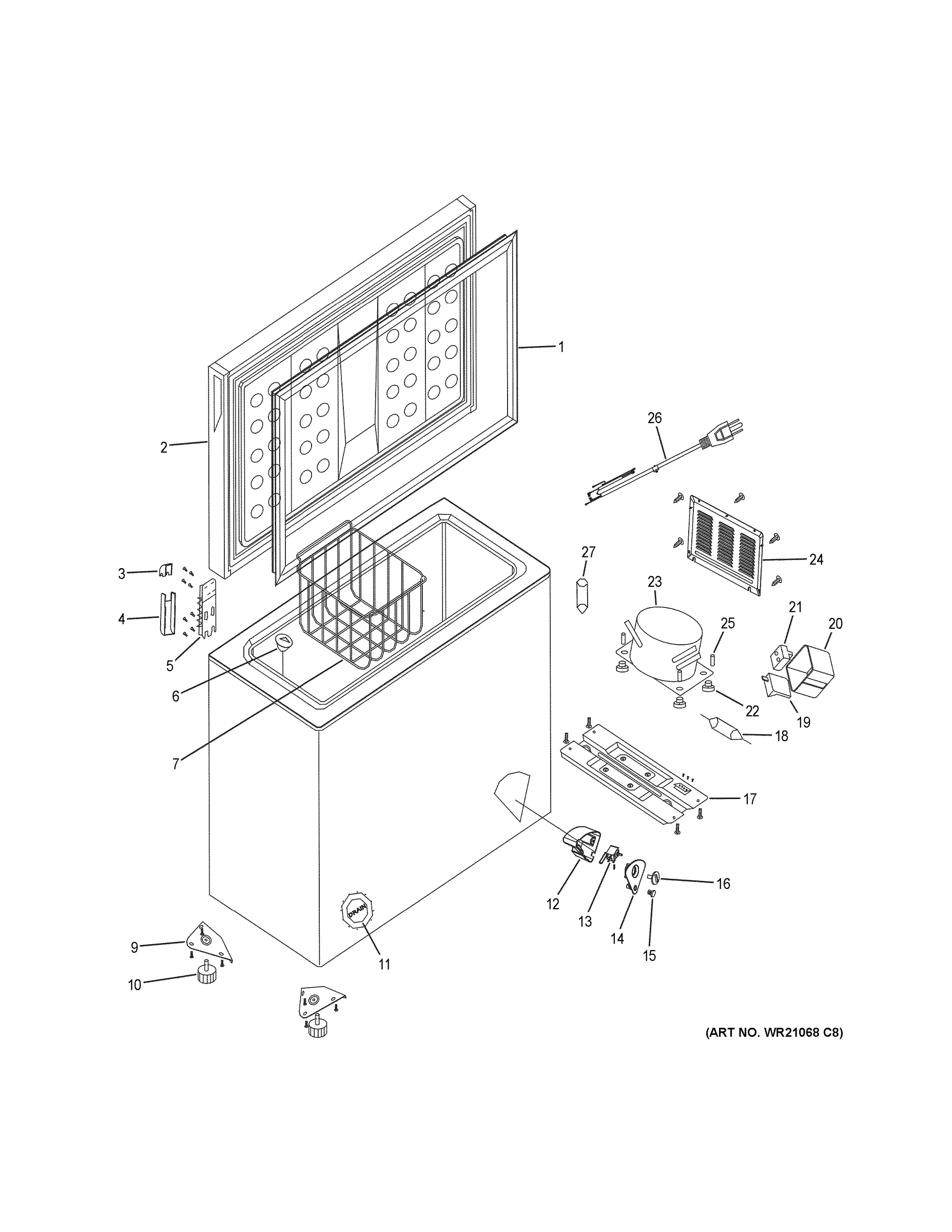 FREEZER PARTS