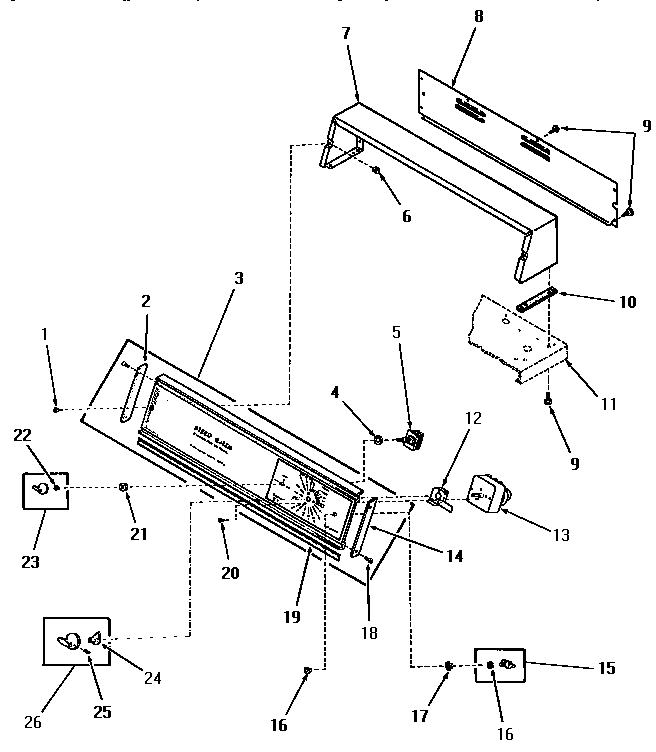 03 - CONTROL PANEL, CONTROL HOOD AND CONTROLS