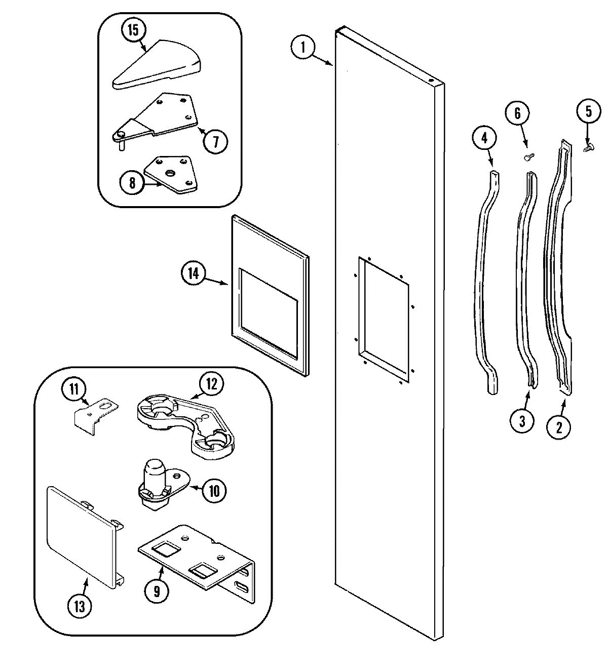 06 - FREEZER OUTER DOOR