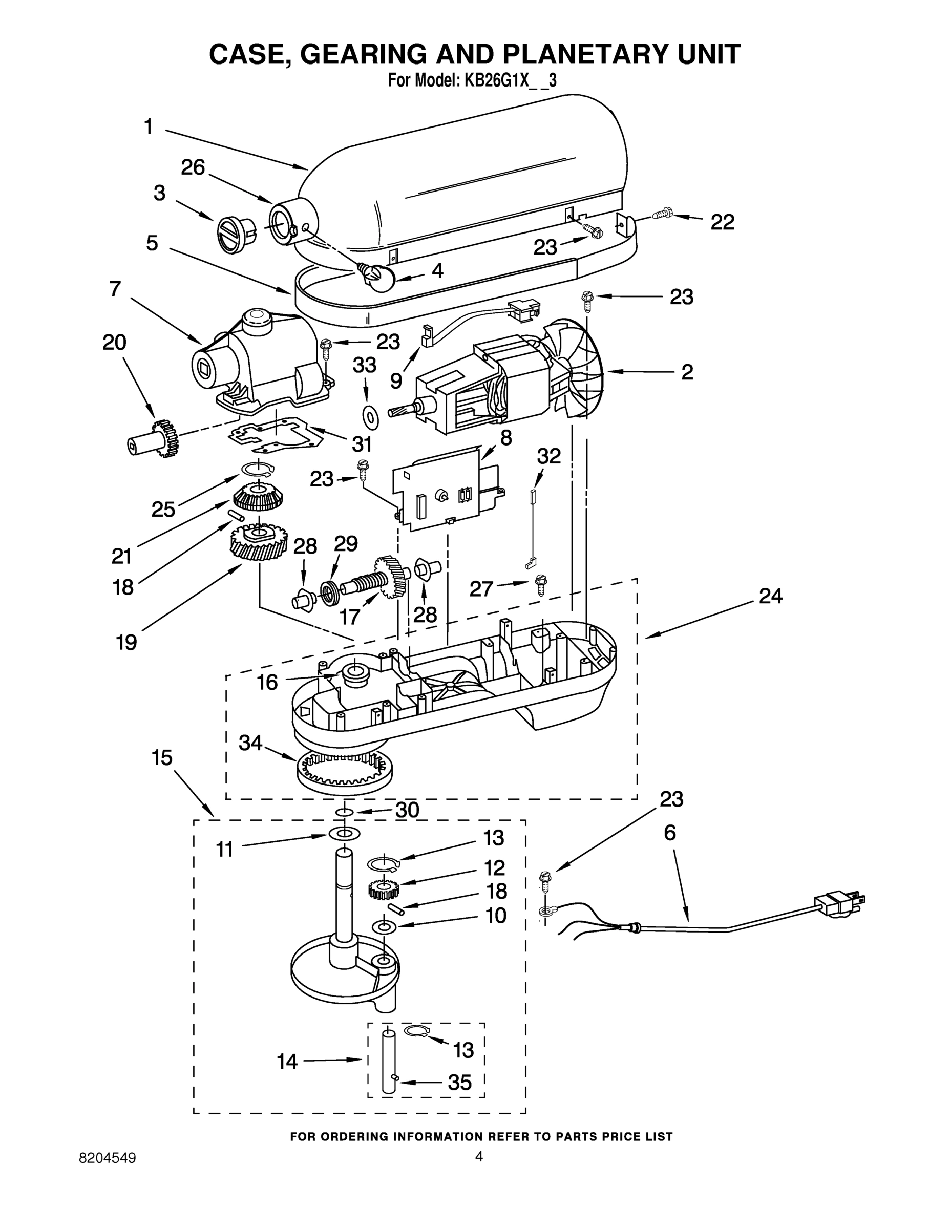 02 - CASE, GEARING AND PLANETARY UNIT