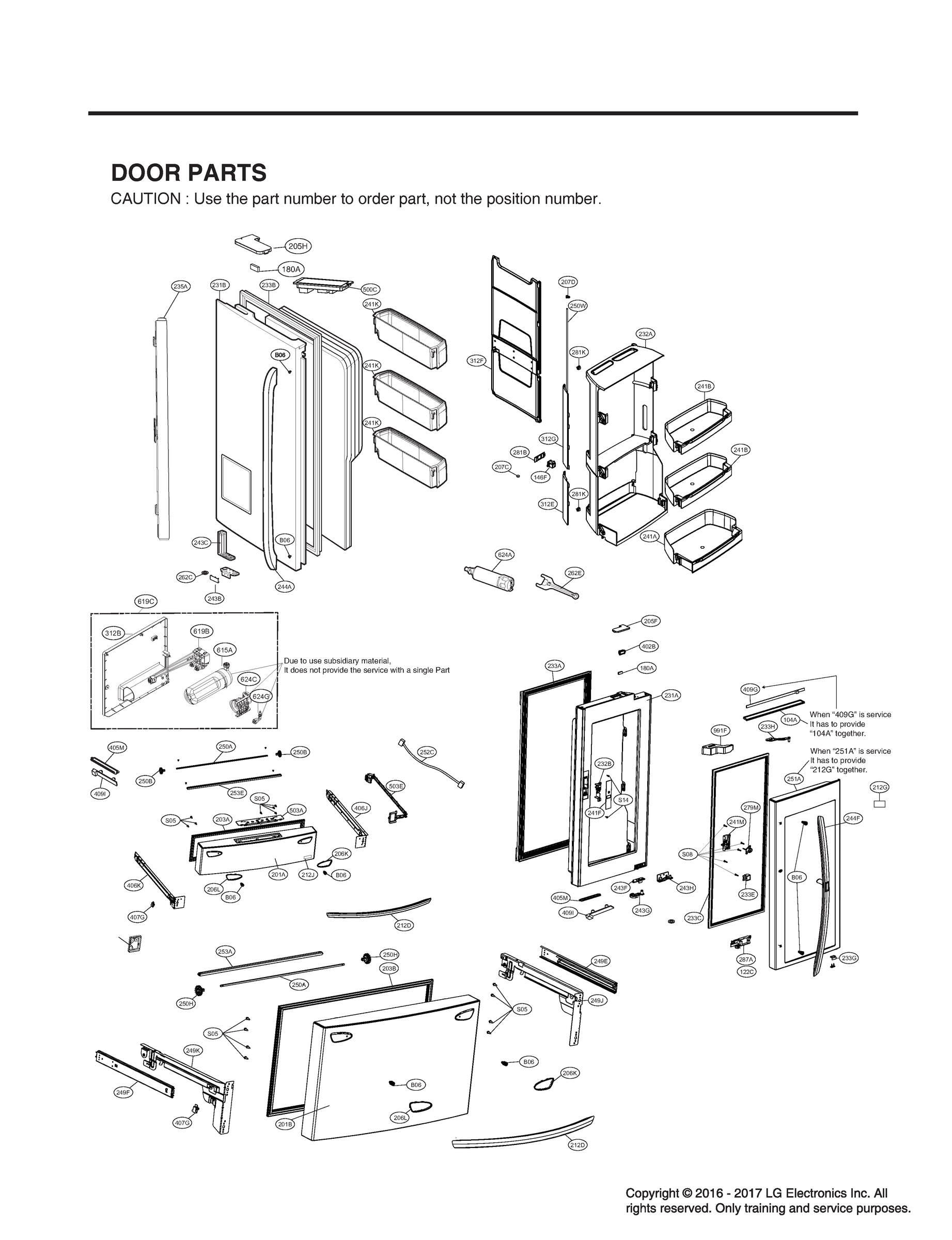 DOOR PARTS