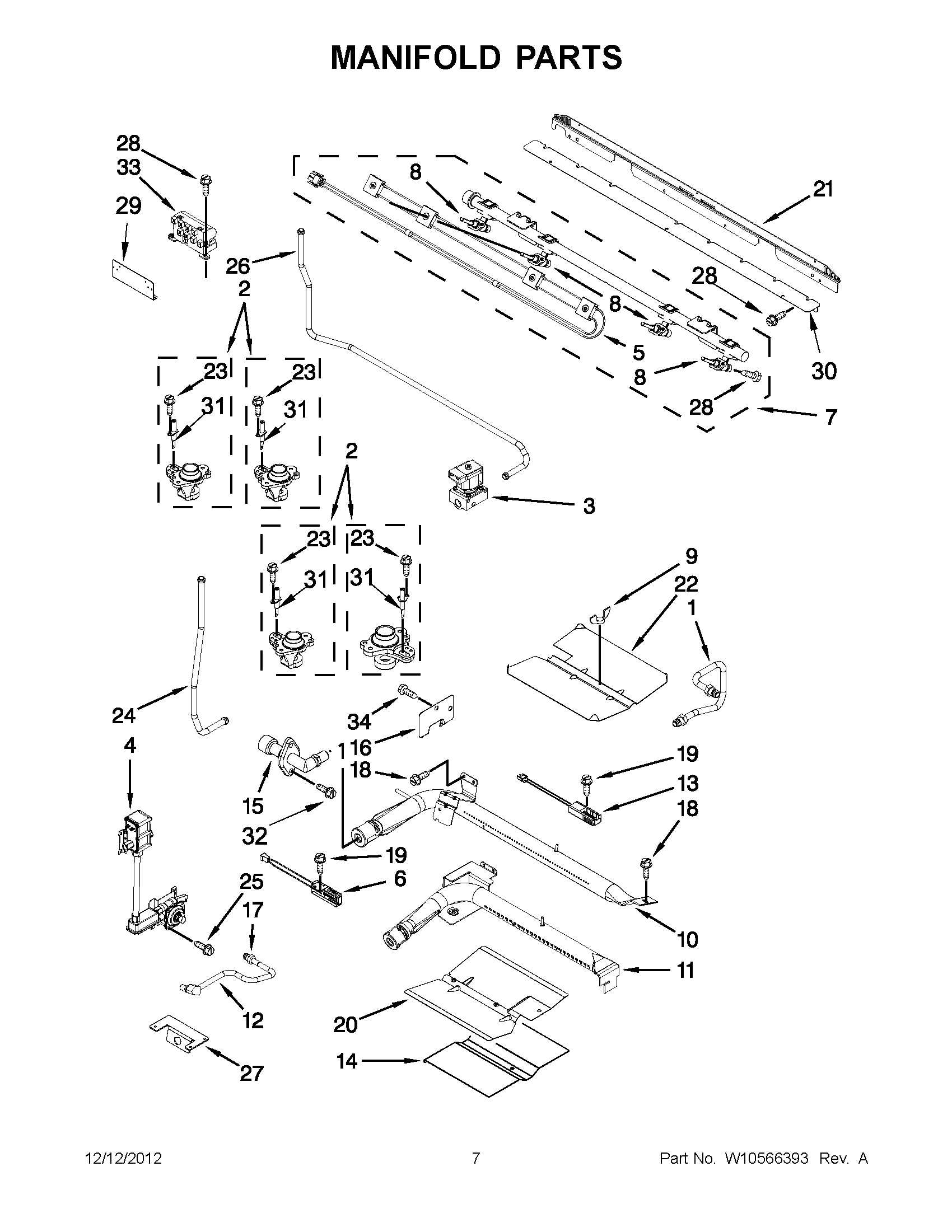 03 - MANIFOLD PARTS