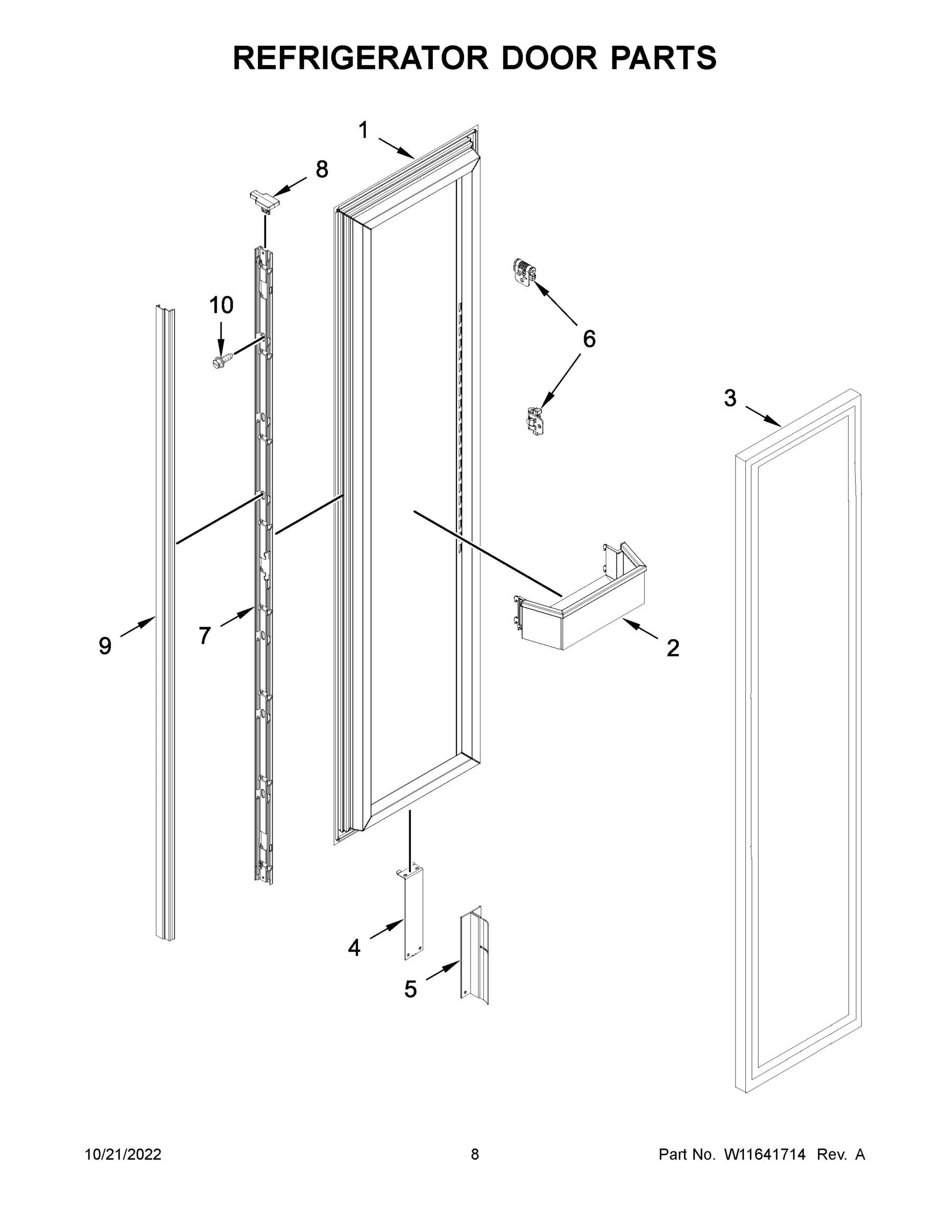 05 - REFRIGERATOR DOOR PARTS