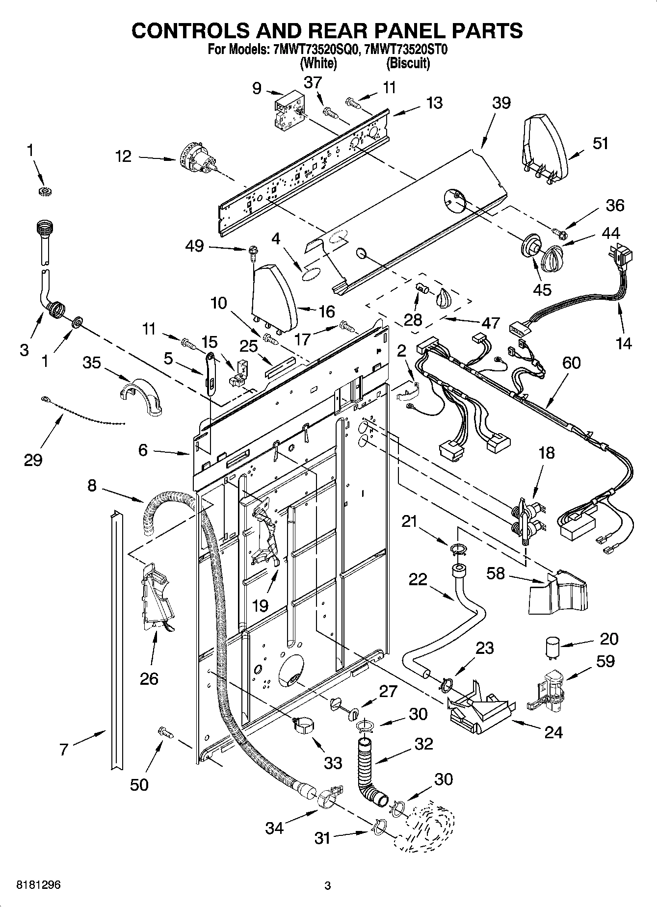 02 - CONTROLS AND REAR PANEL PARTS