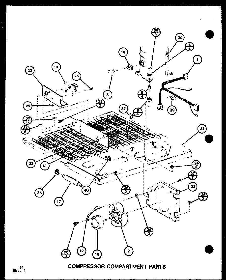 01 - COMPRESSOR COMPARTMENT PARTS