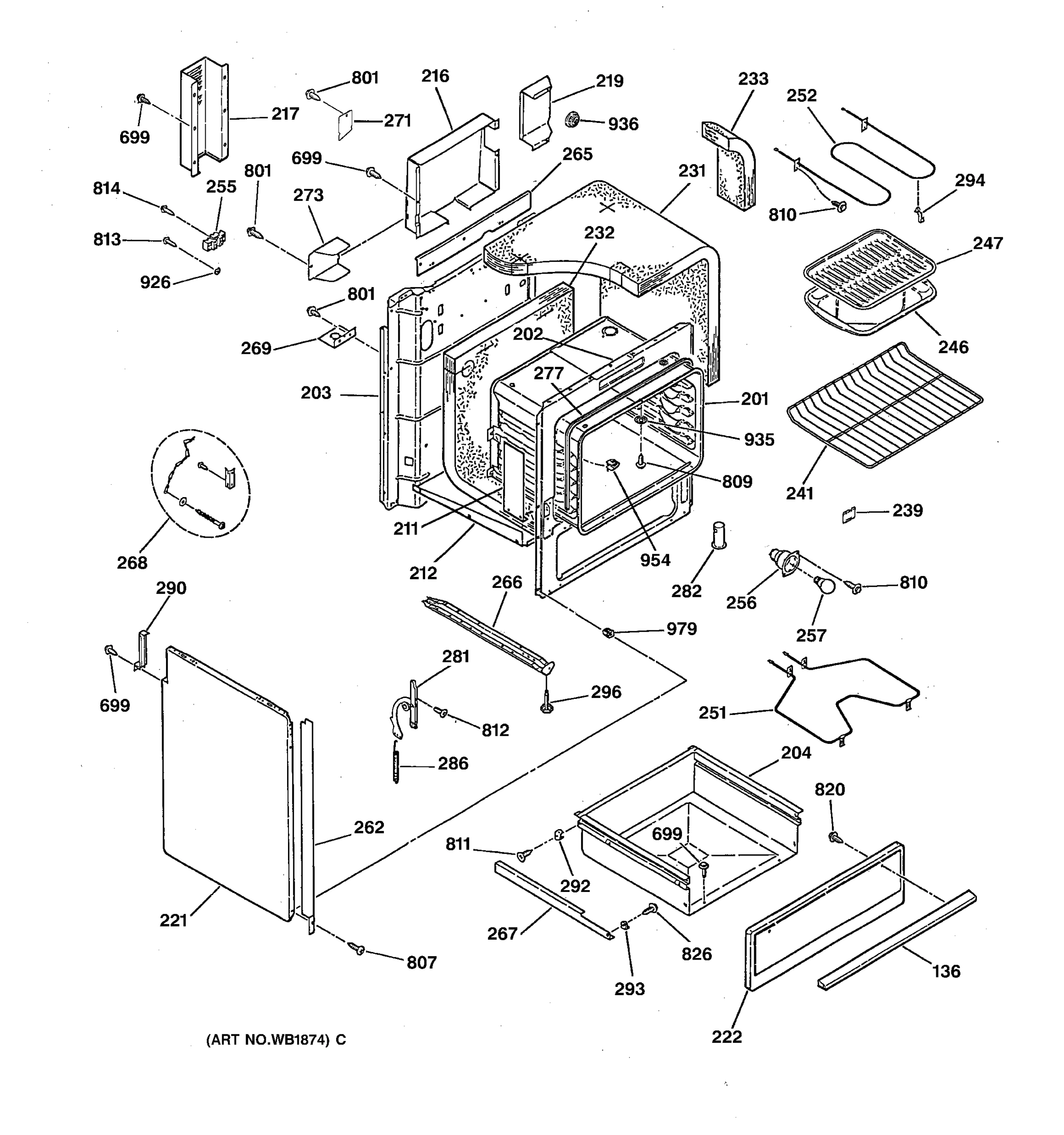 BODY & DRAWER PARTS
