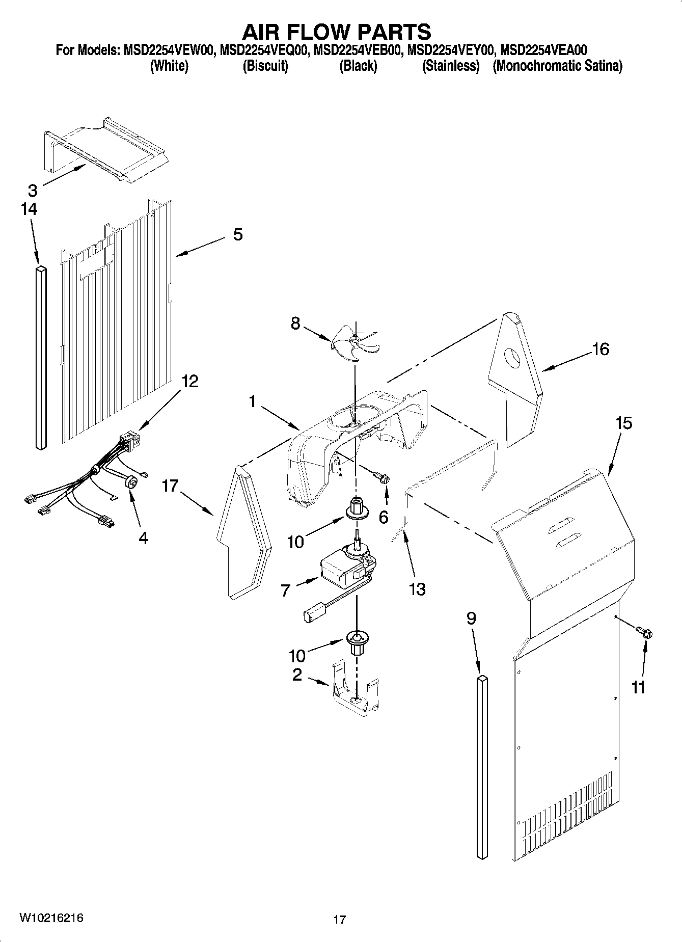 10 - AIR FLOW PARTS