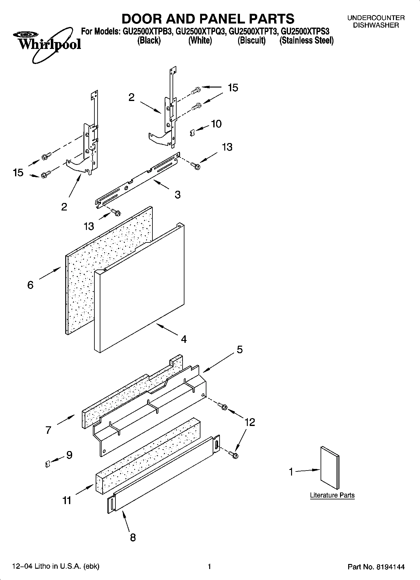 01 - DOOR AND PANEL PARTS