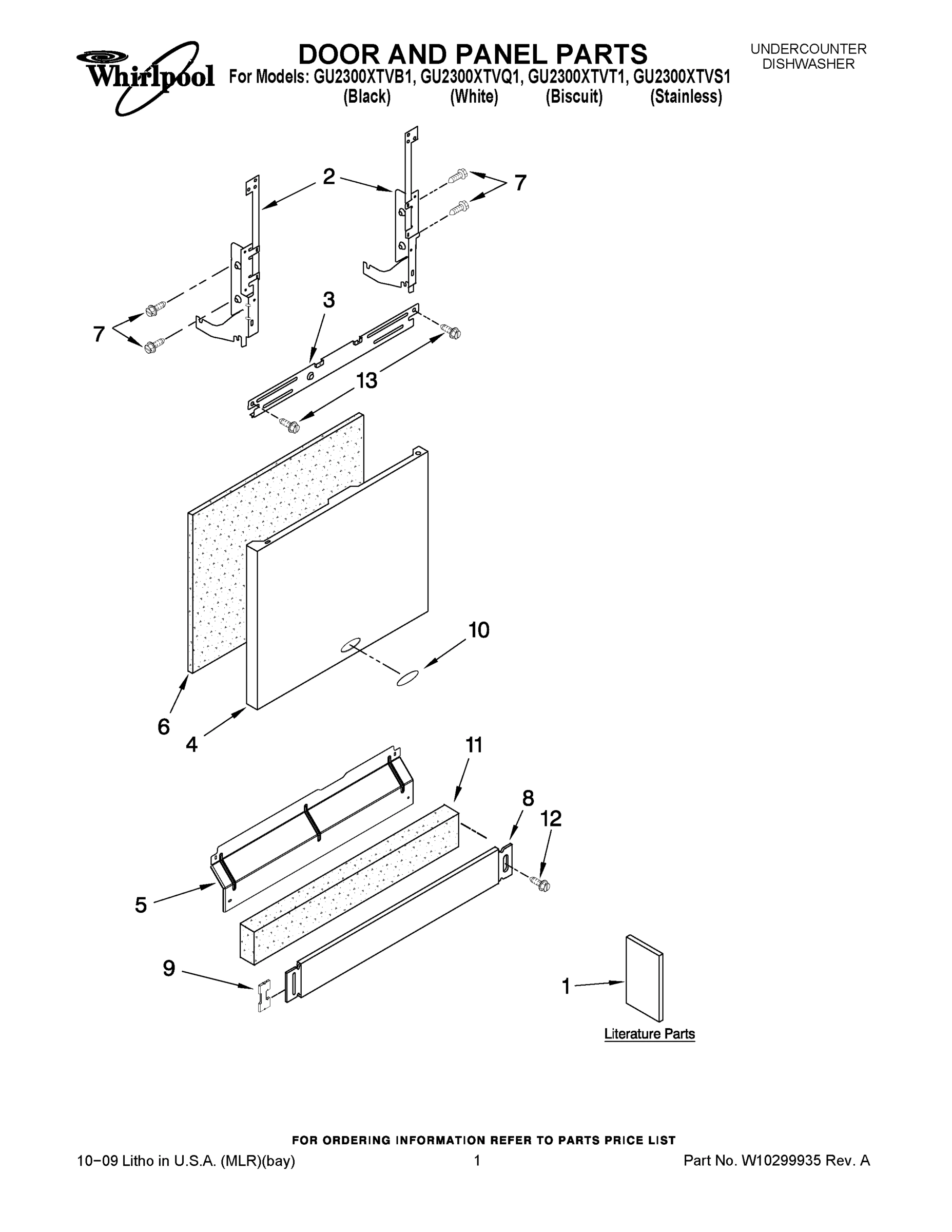 01 - DOOR AND PANEL PARTS