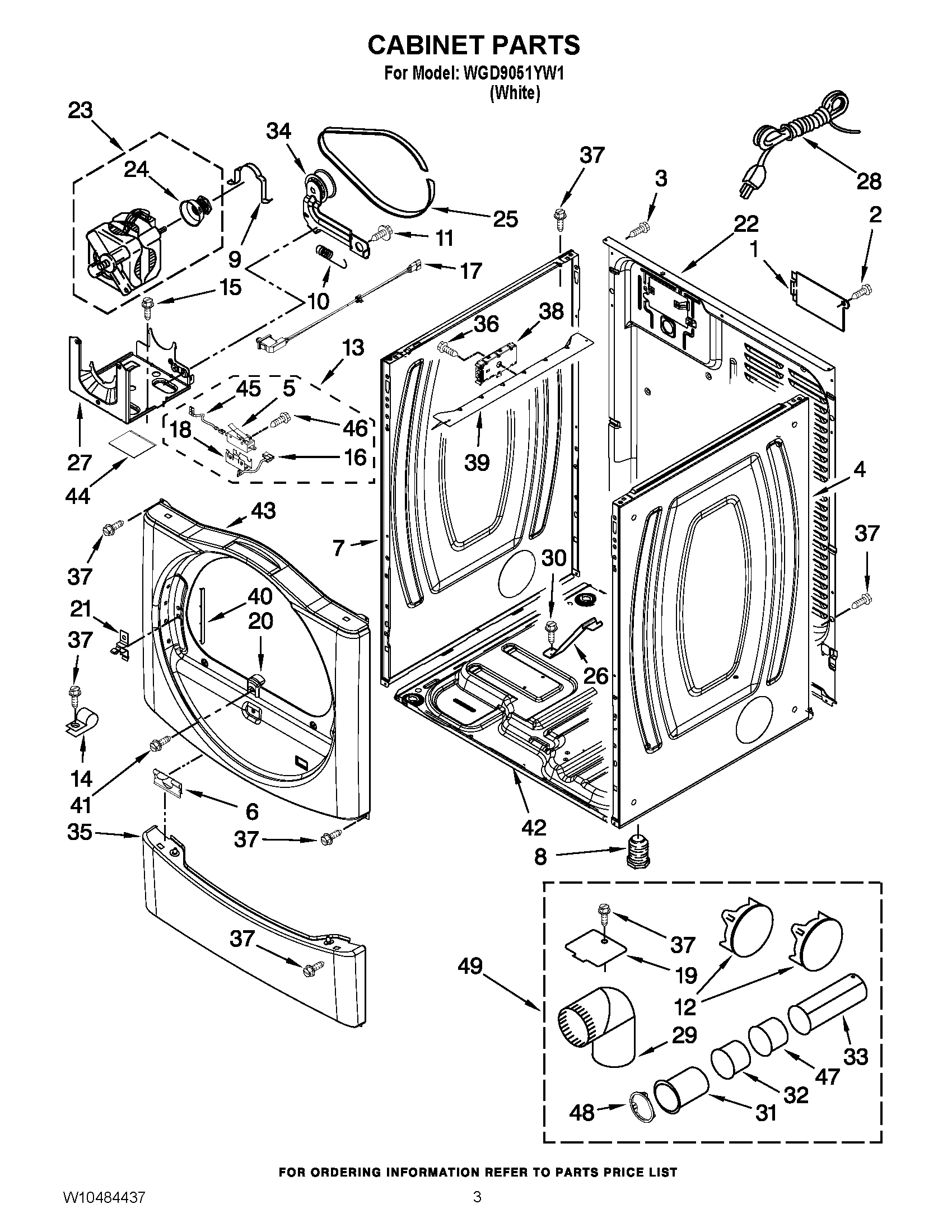02 - CABINET PARTS