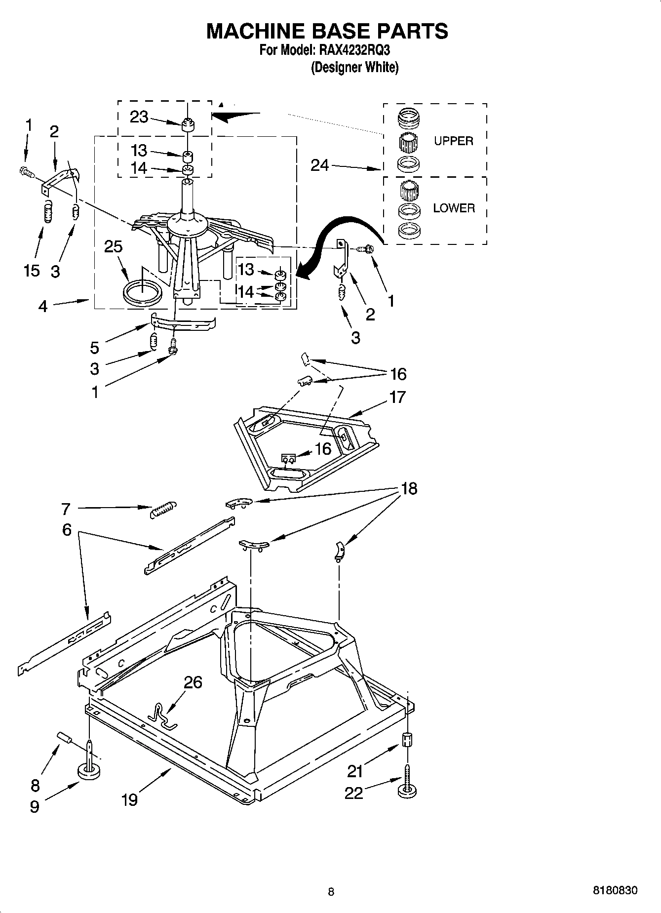05 - MACHINE BASE PARTS