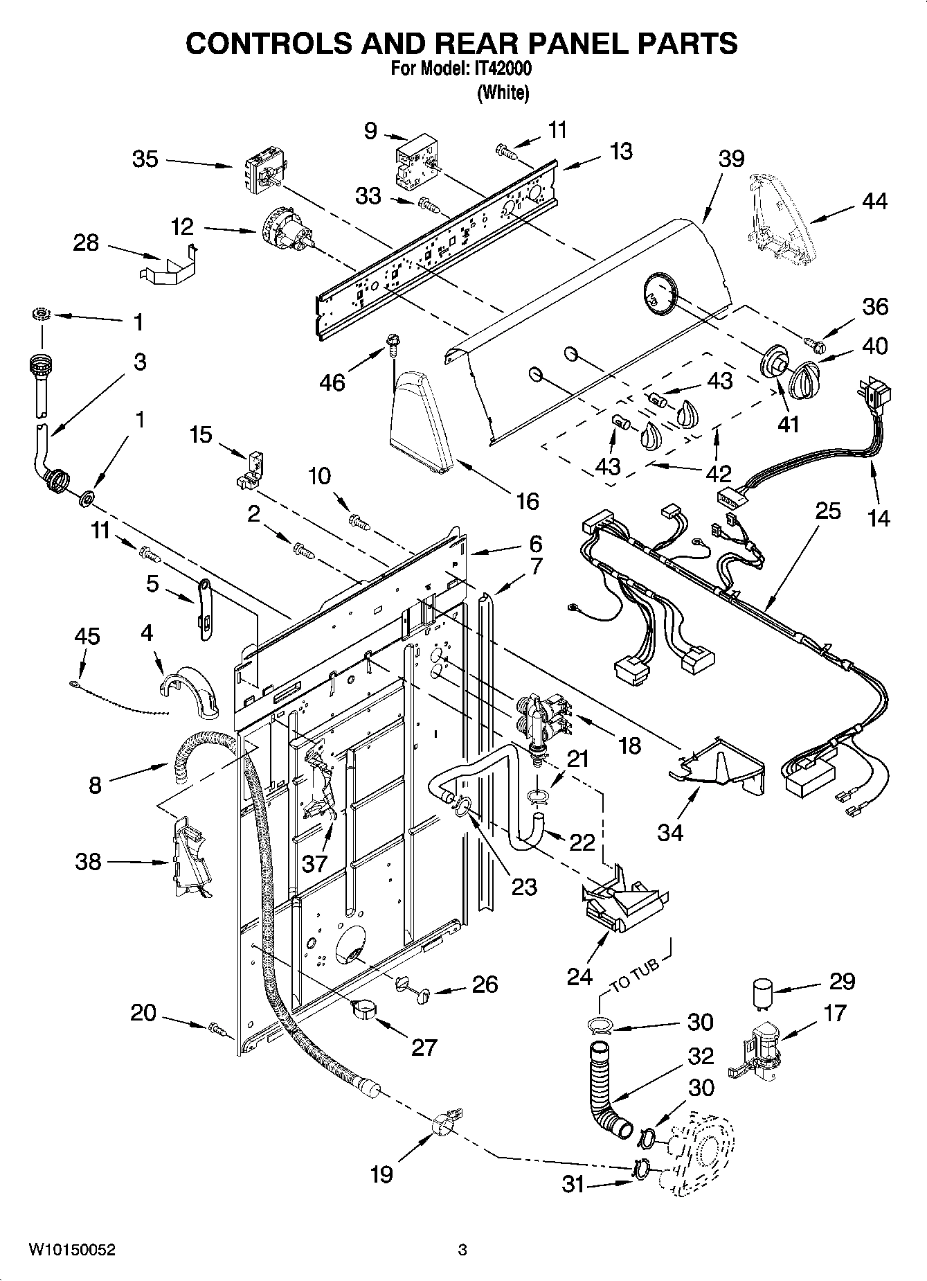 02 - CONTROLS AND REAR PANEL PARTS