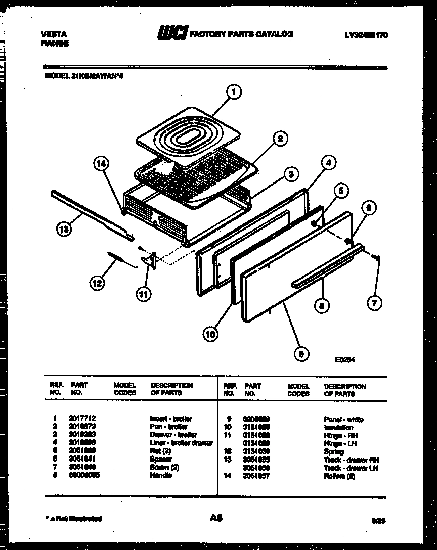 06 - BROILER DRAWER PARTS
