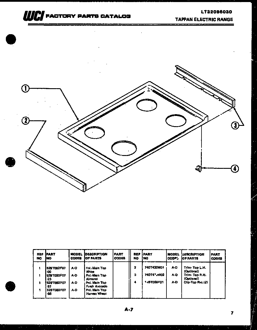 06 - COOKTOP PARTS