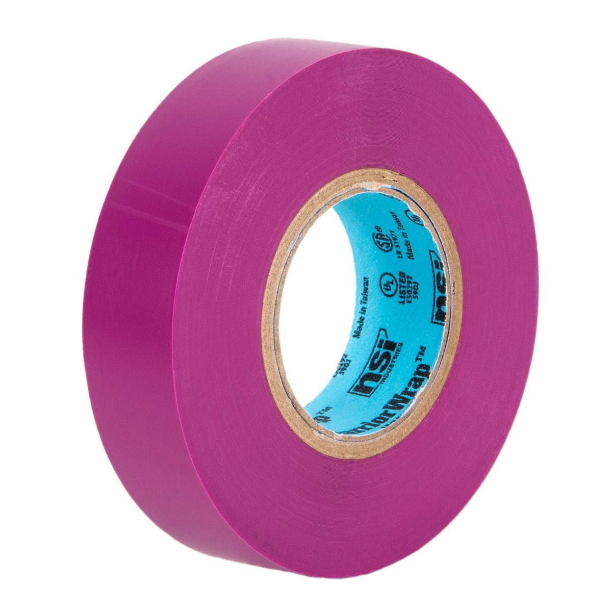 General Use Pink Vinyl Electrical Tape, 7mil, 60ft Long - NSI Industries