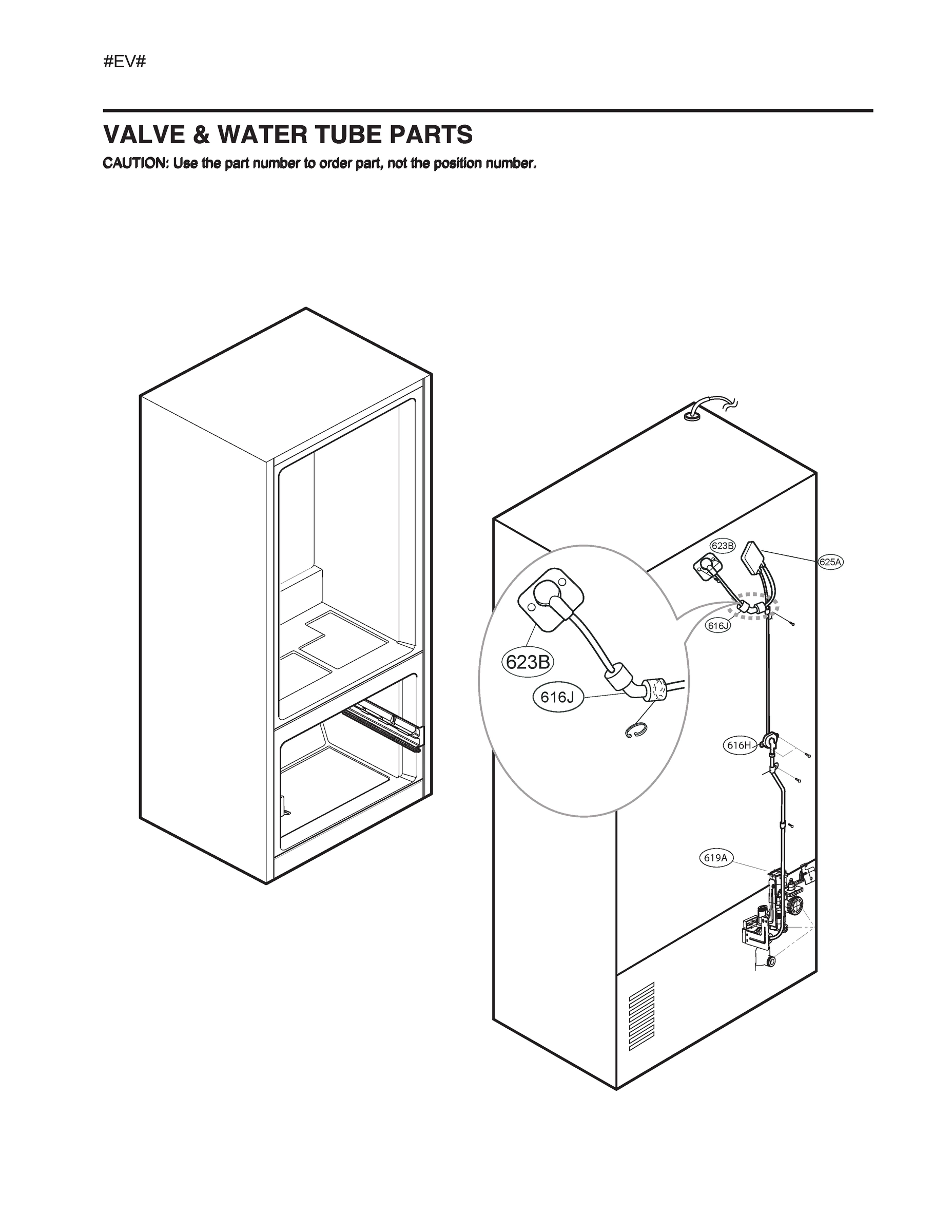 VALVE & WATER TUBE PARTS