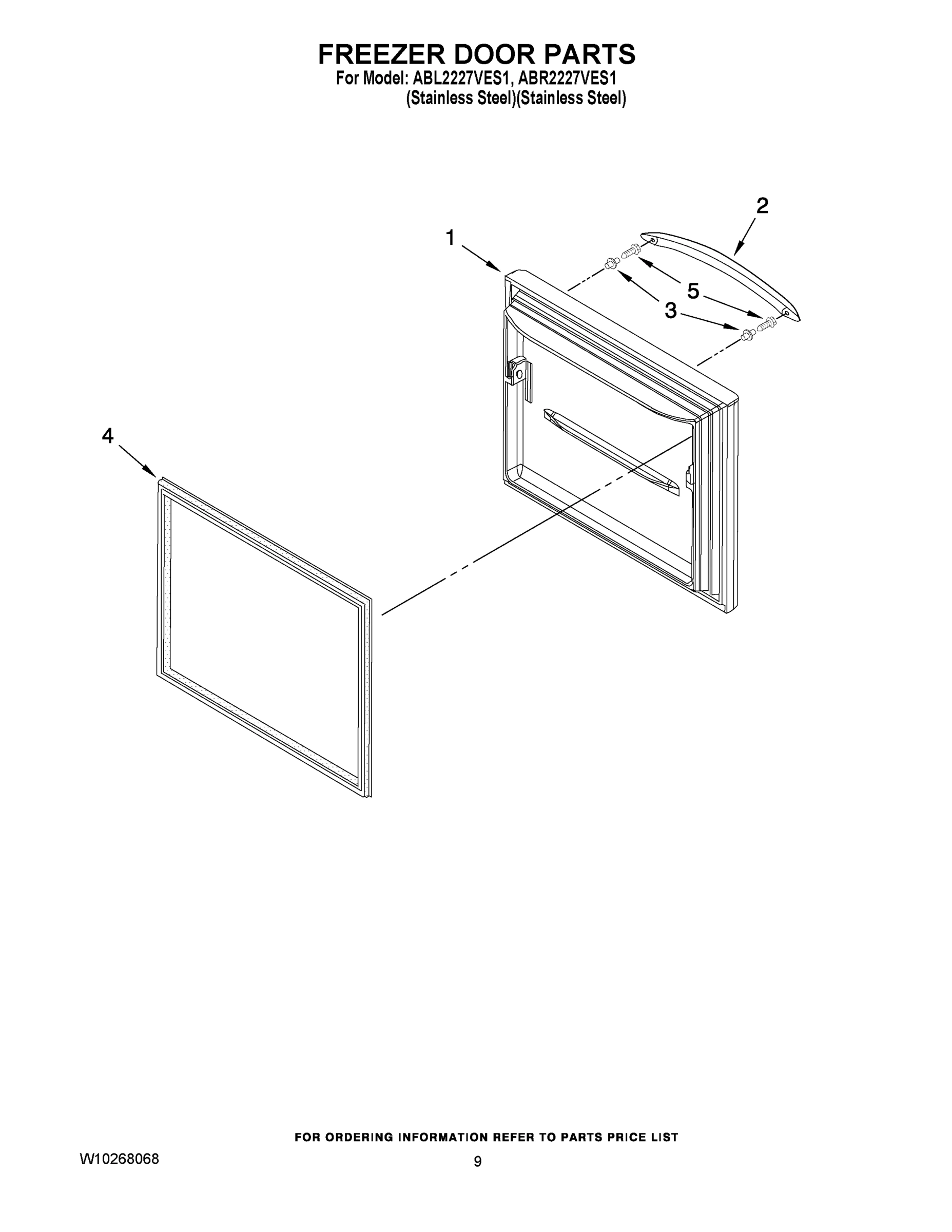 05 - FREEZER DOOR PARTS