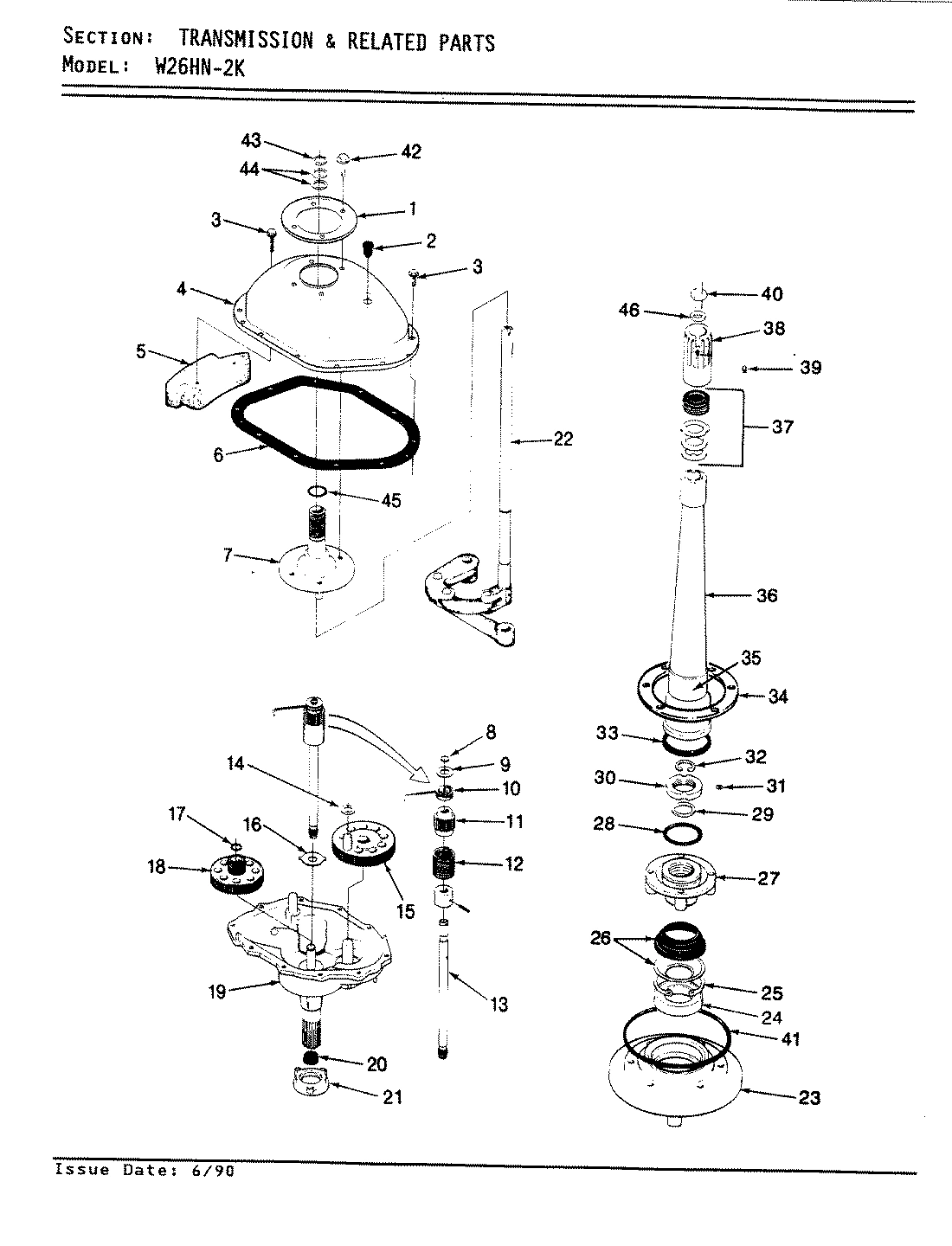 07 - TRANS. & REL. PARTS (W26HN2K)(REV. E)
