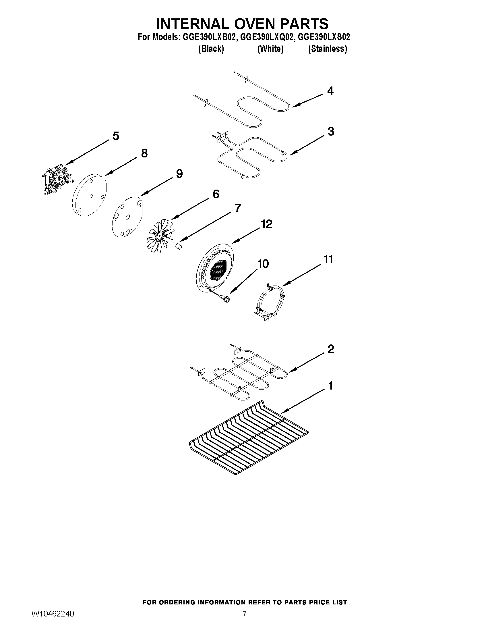 06 - INTERNAL OVEN PARTS
