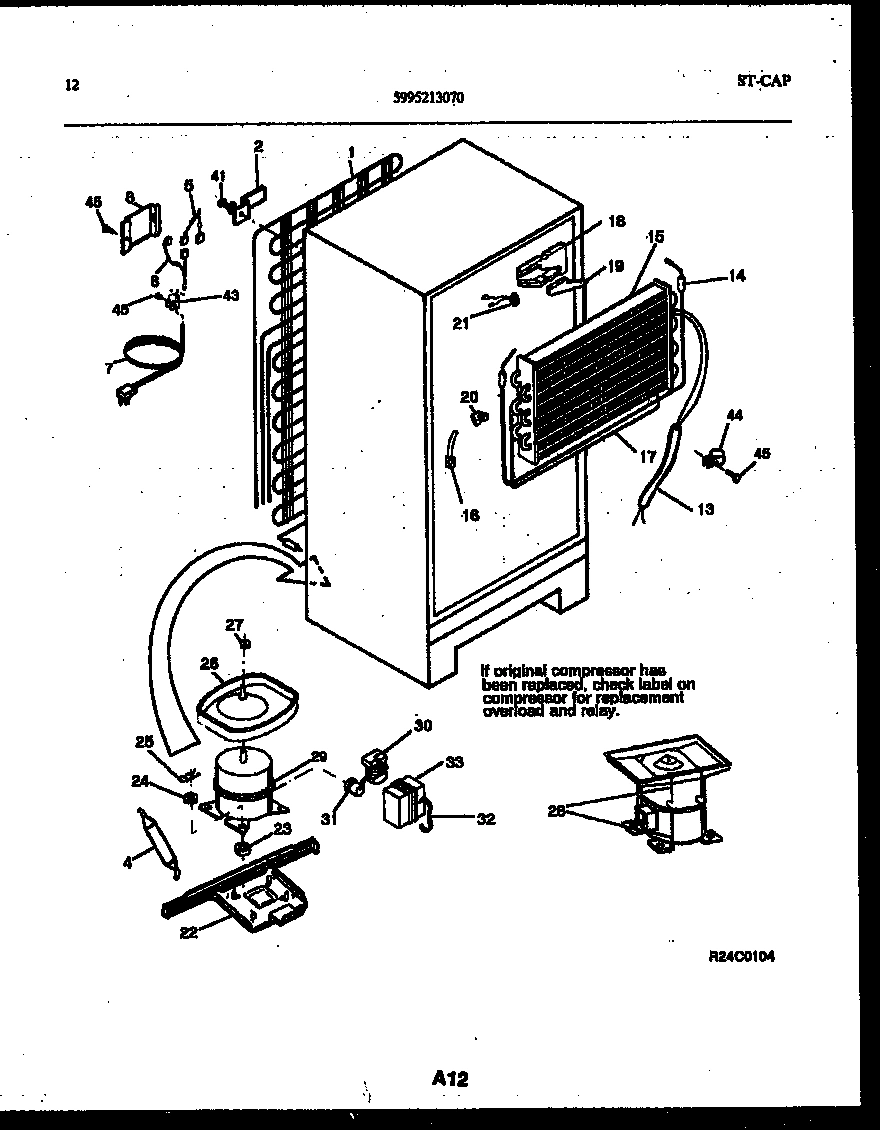 07 - SYSTEM AND AUTOMATIC DEFROST PARTS
