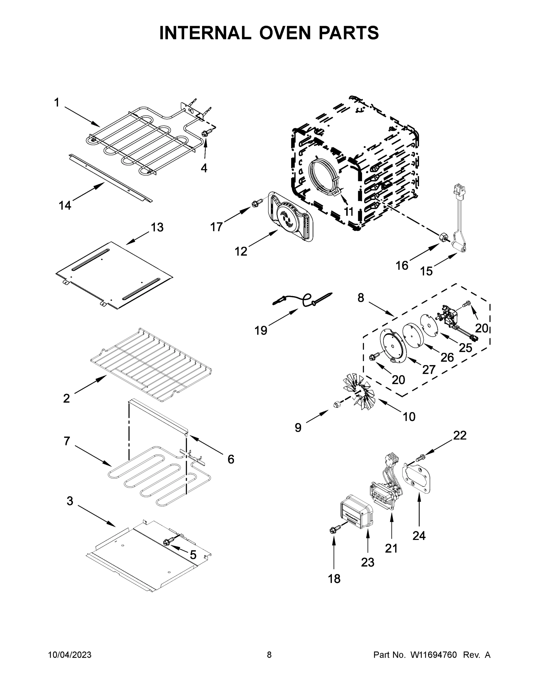 05 - INTERNAL OVEN PARTS