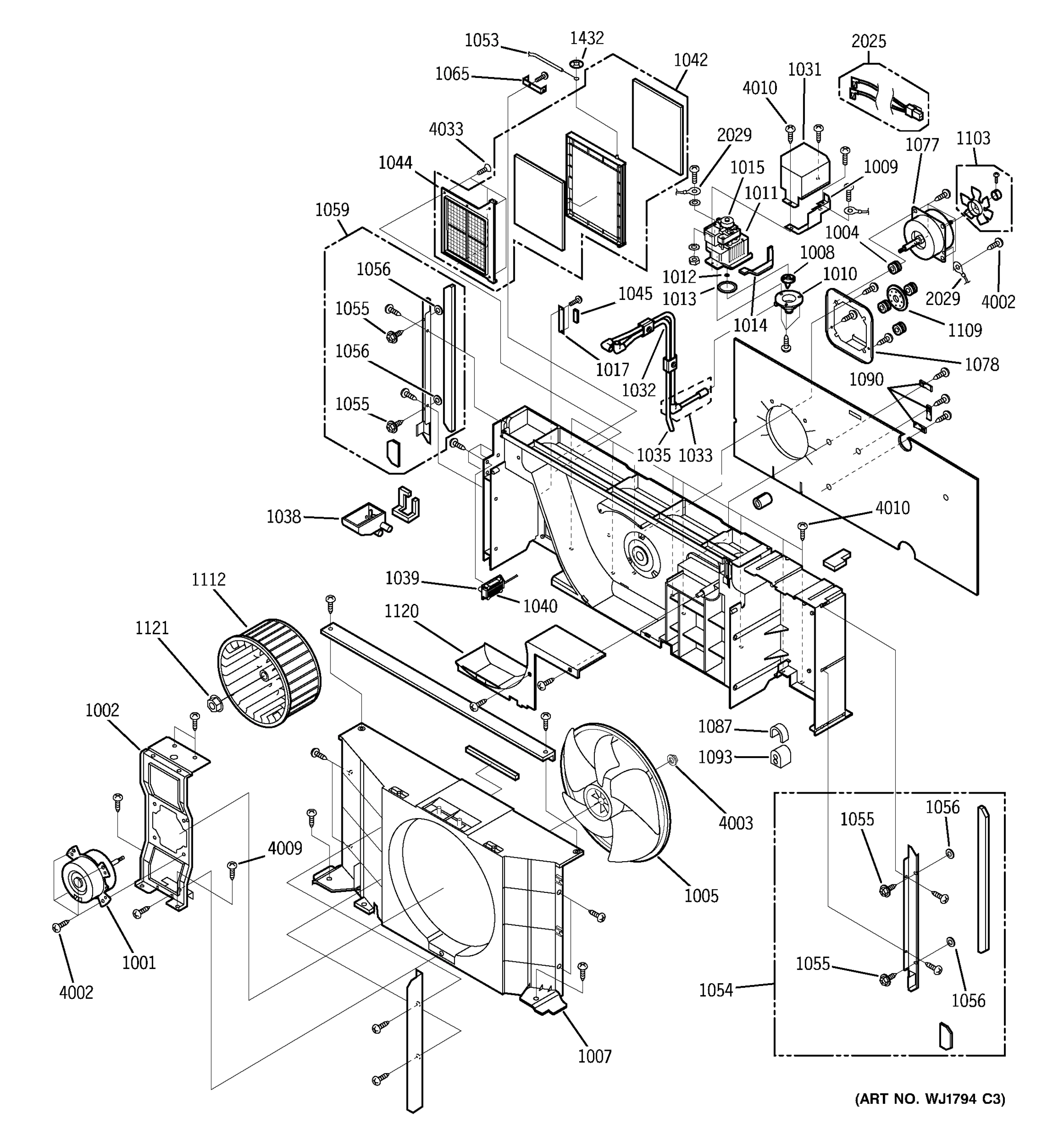 MOTOR & CHASSIS PARTS