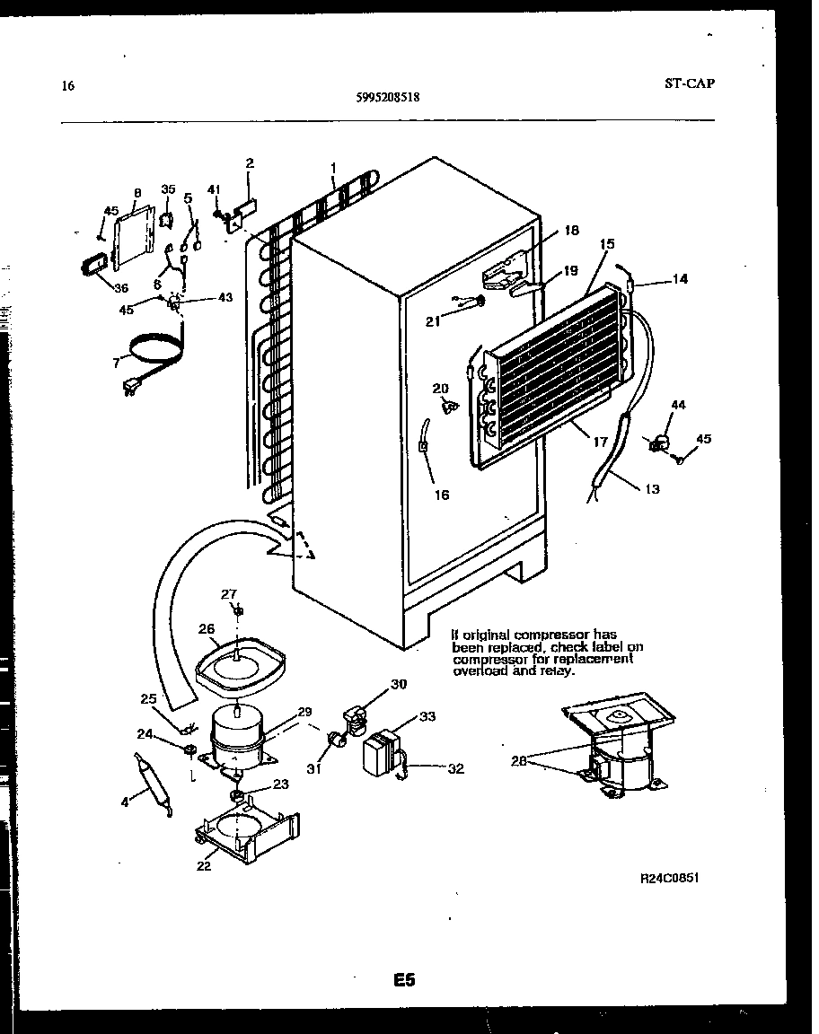 09 - SYSTEM AND AUTOMATIC DEFROST PARTS