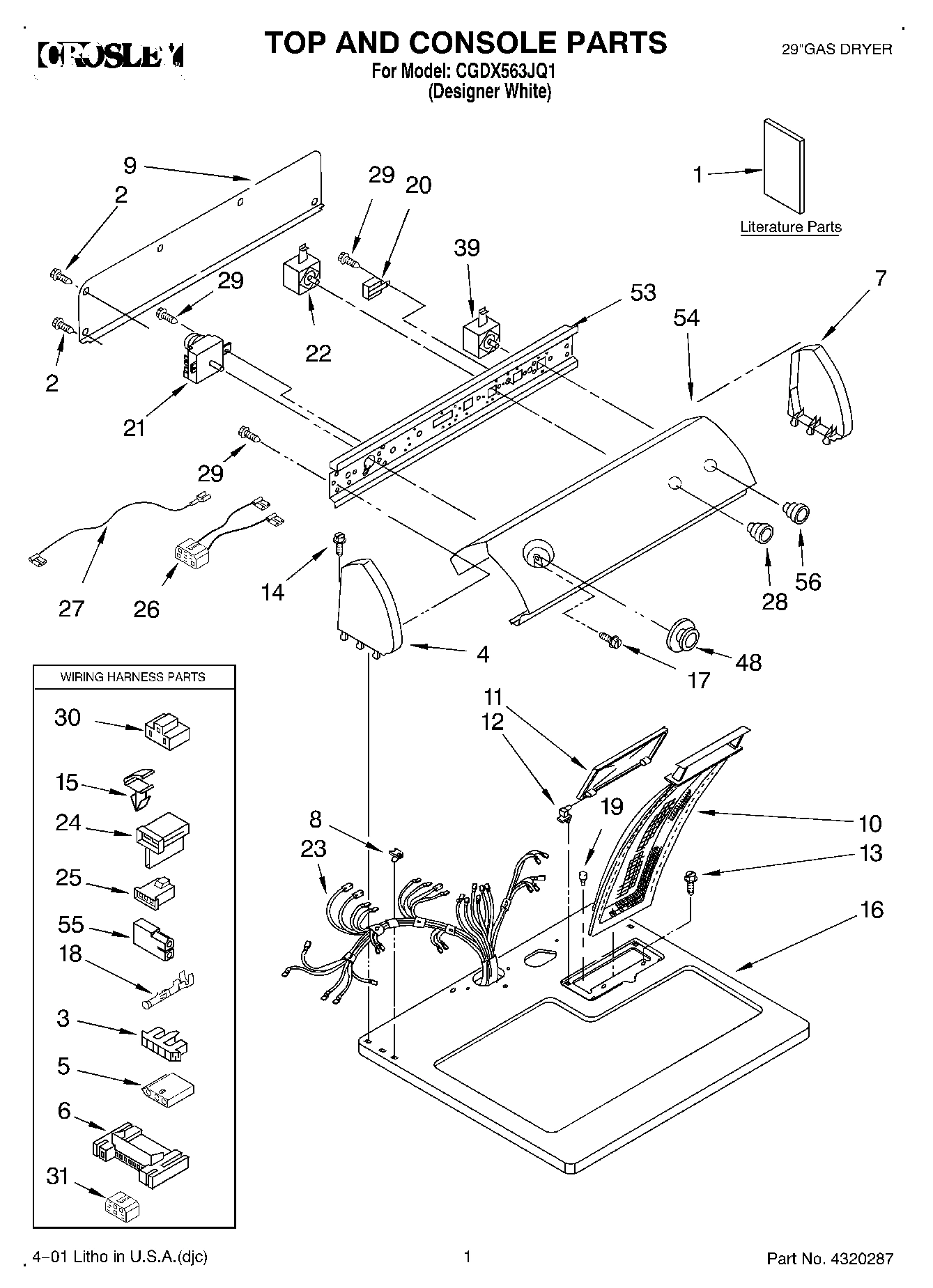 01 - TOP AND CONSOLE, LIT/OPTIONAL