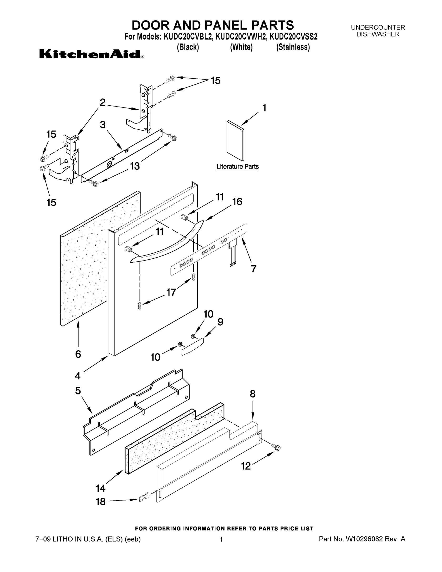 01 - DOOR AND PANEL PARTS