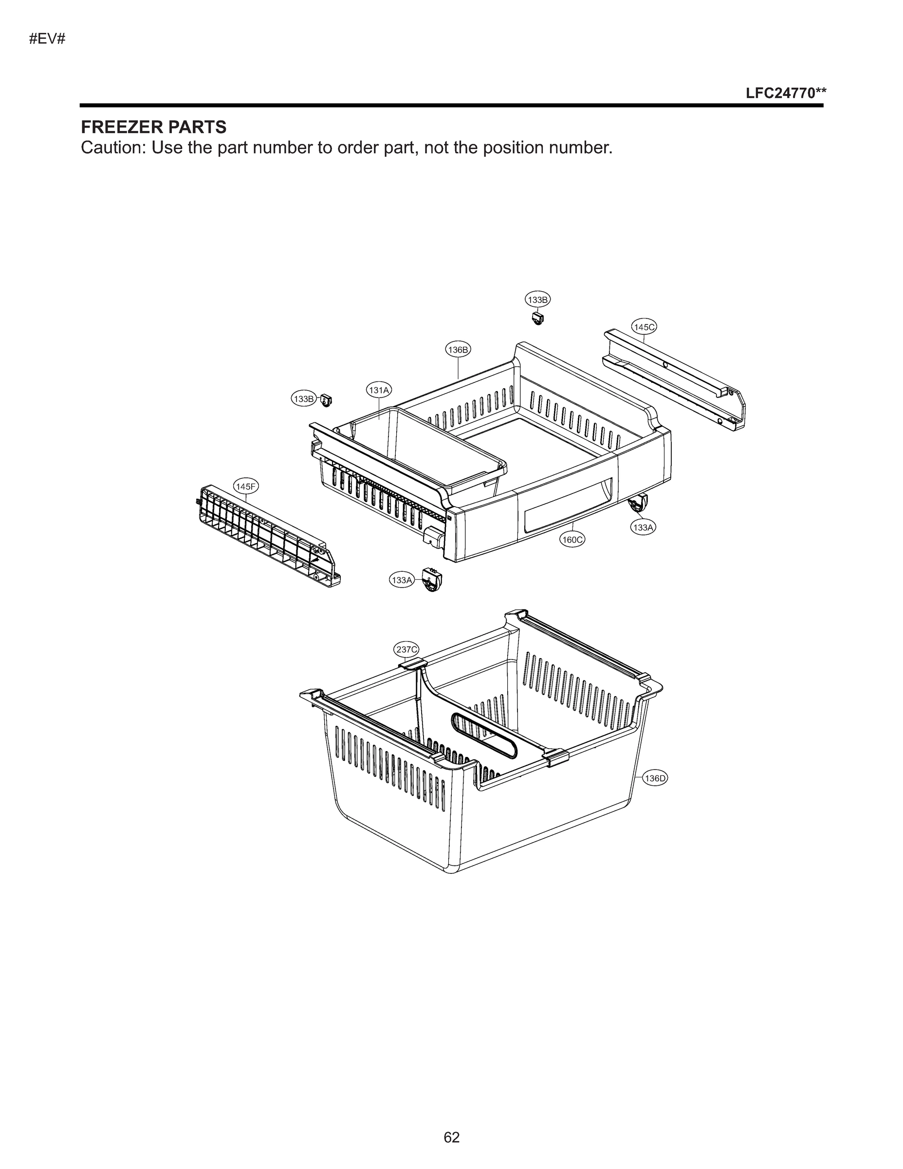 FREEZER PARTS