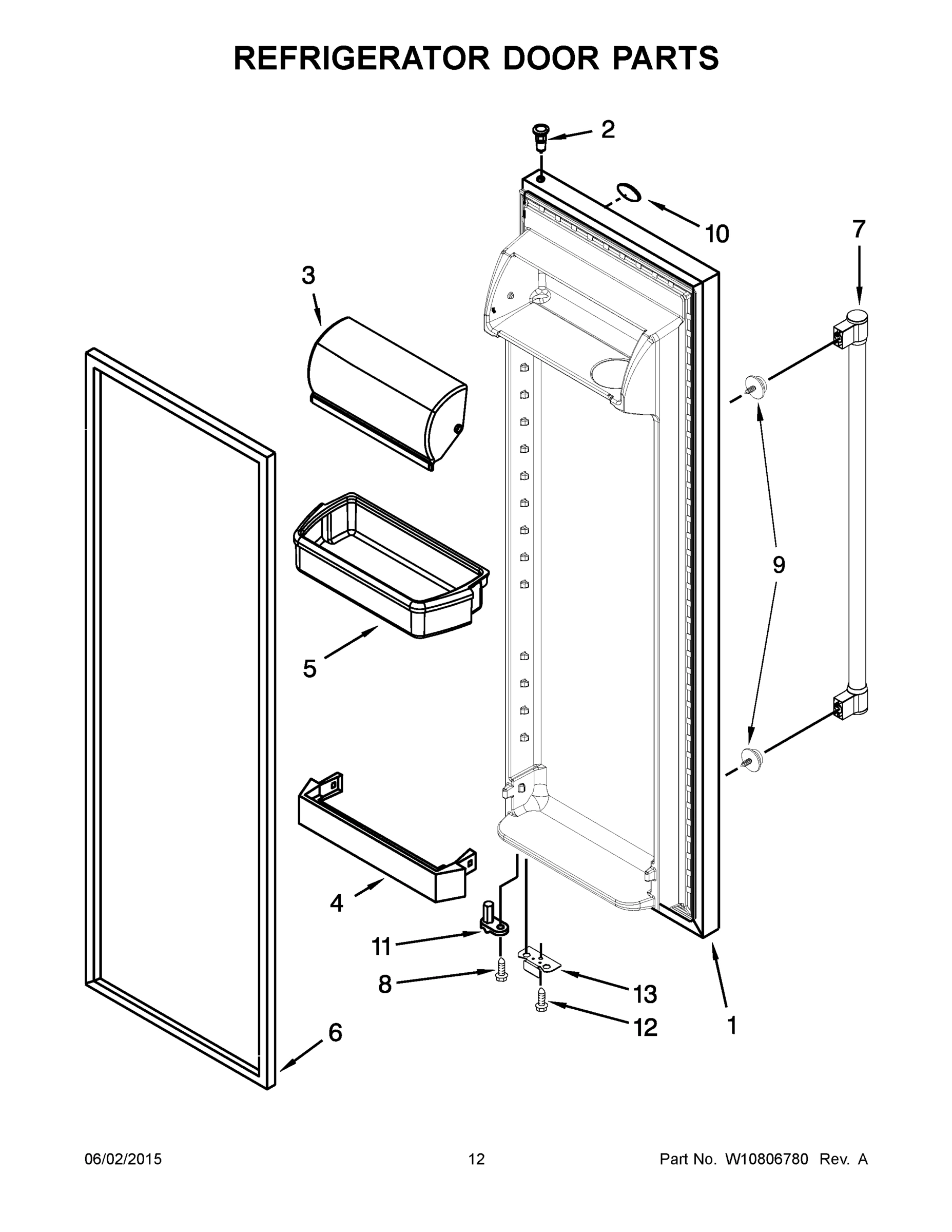07 - REFRIGERATOR DOOR PARTS