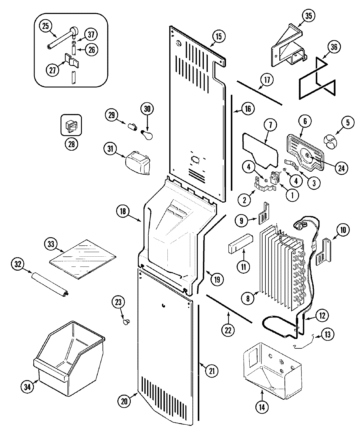 04 - FREEZER COMPARTMENT