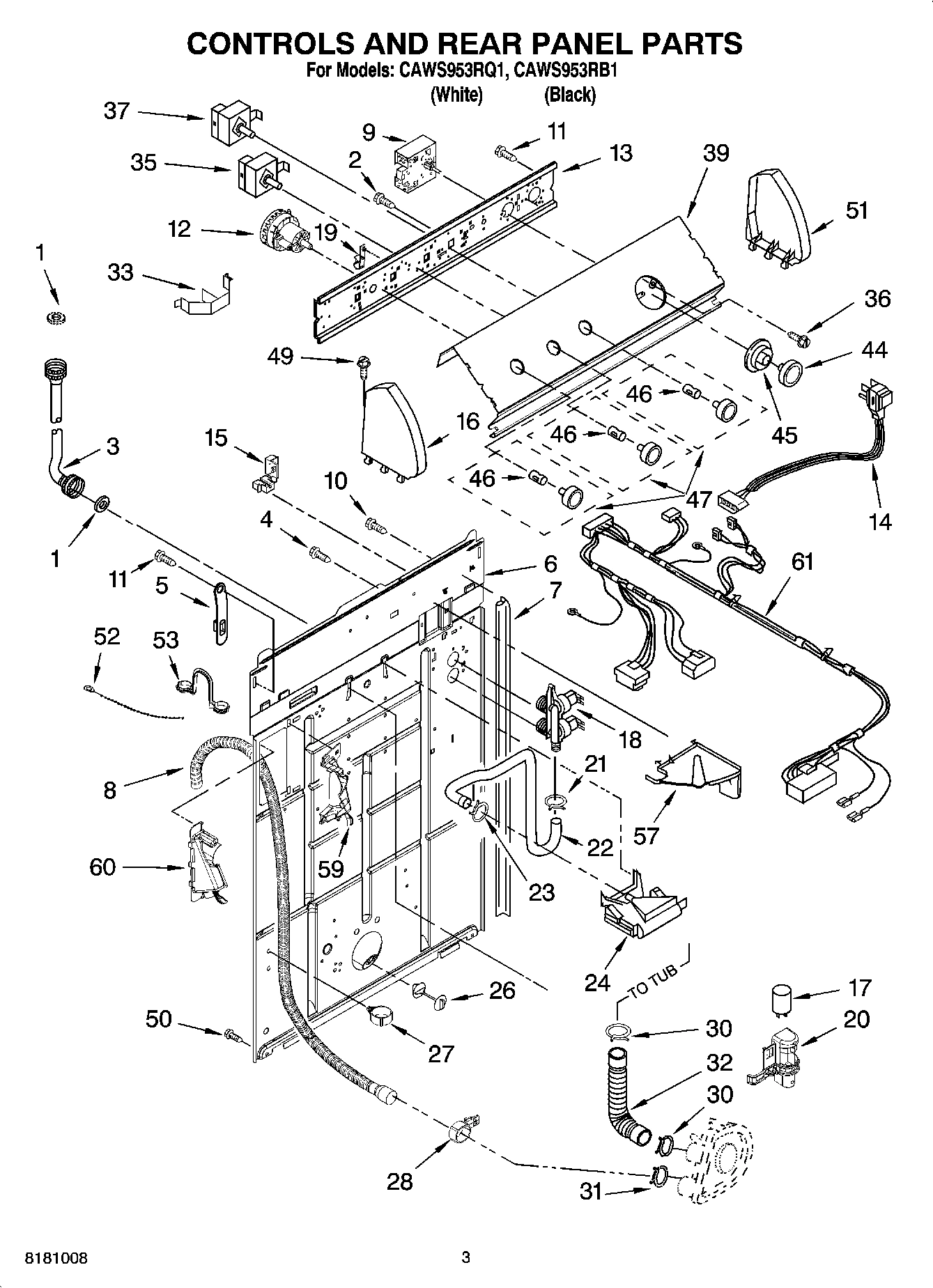 02 - CONTROLS AND REAR PANEL PARTS