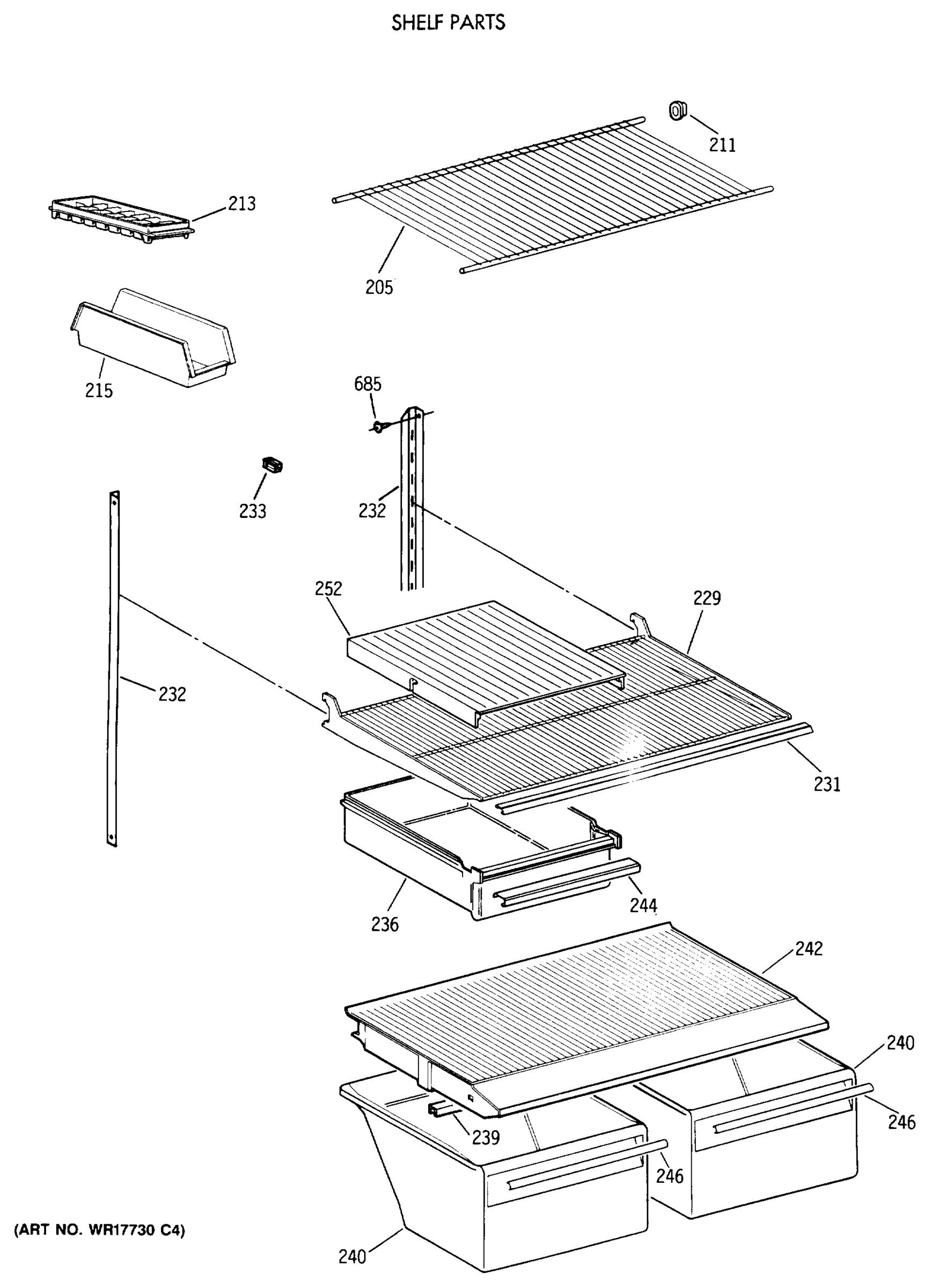 SHELF PARTS