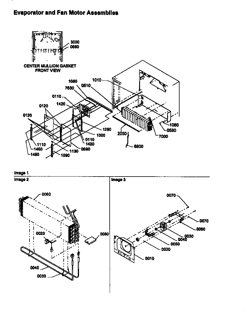 04 - EVAP AND FAN MOTOR ASSEMBLIES
