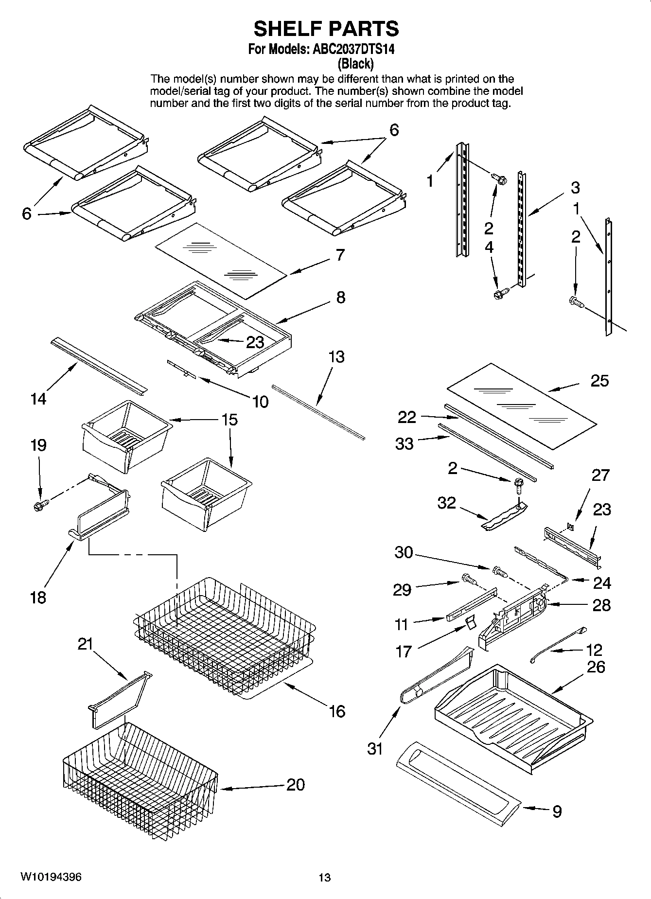 07 - SHELF PARTS