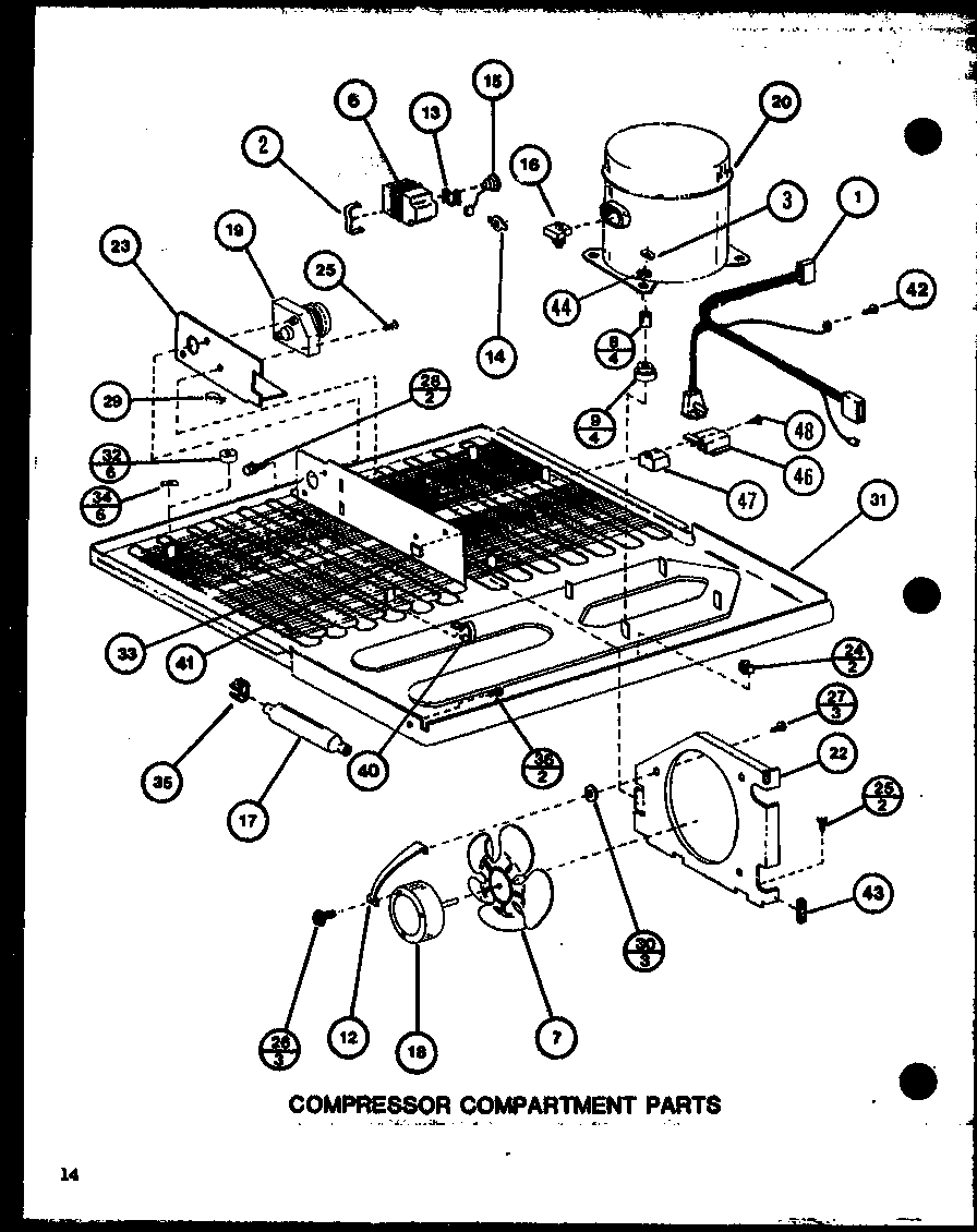 01 - COMPRESSOR COMPARTMENT PARTS