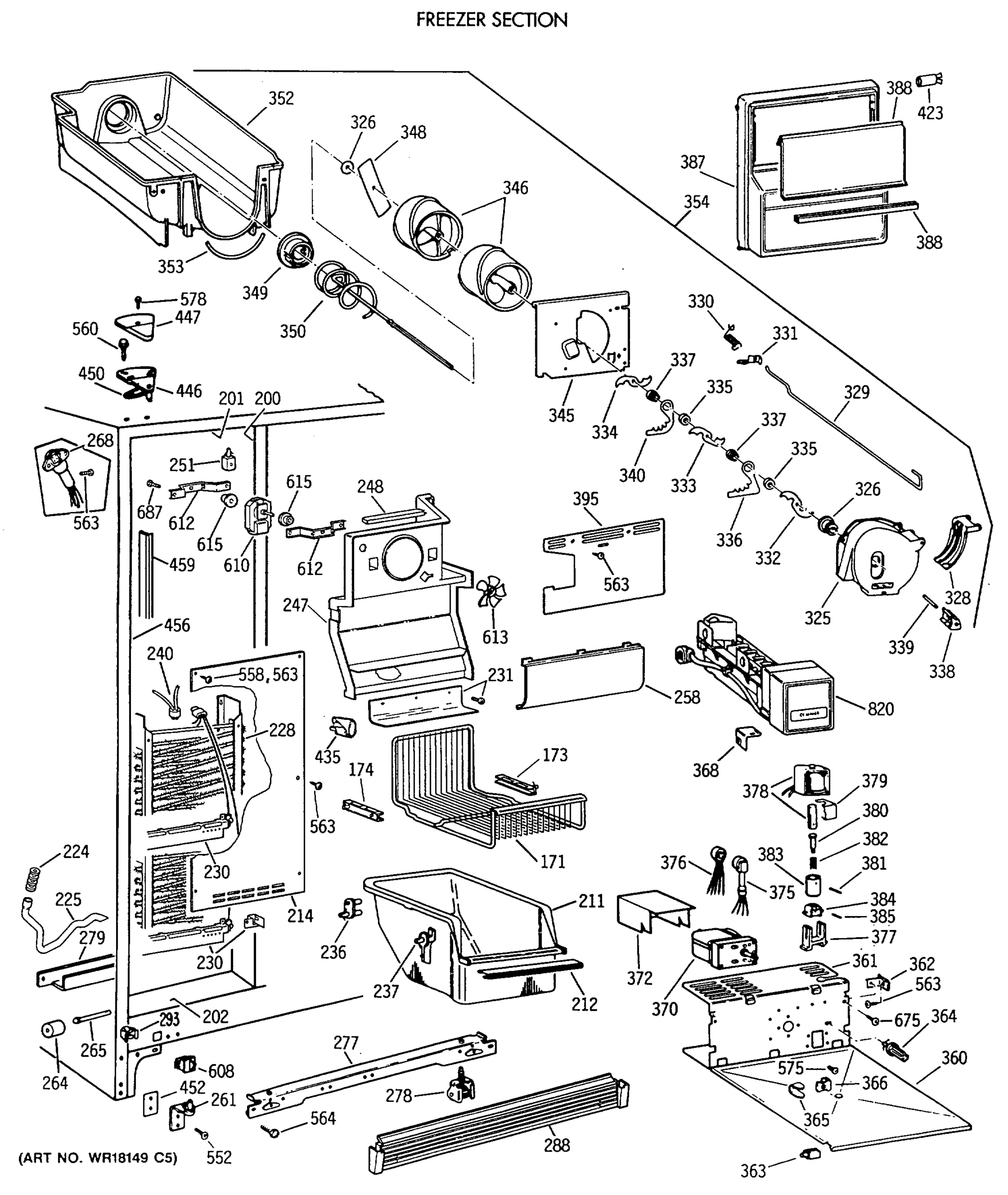 FREEZER SECTION