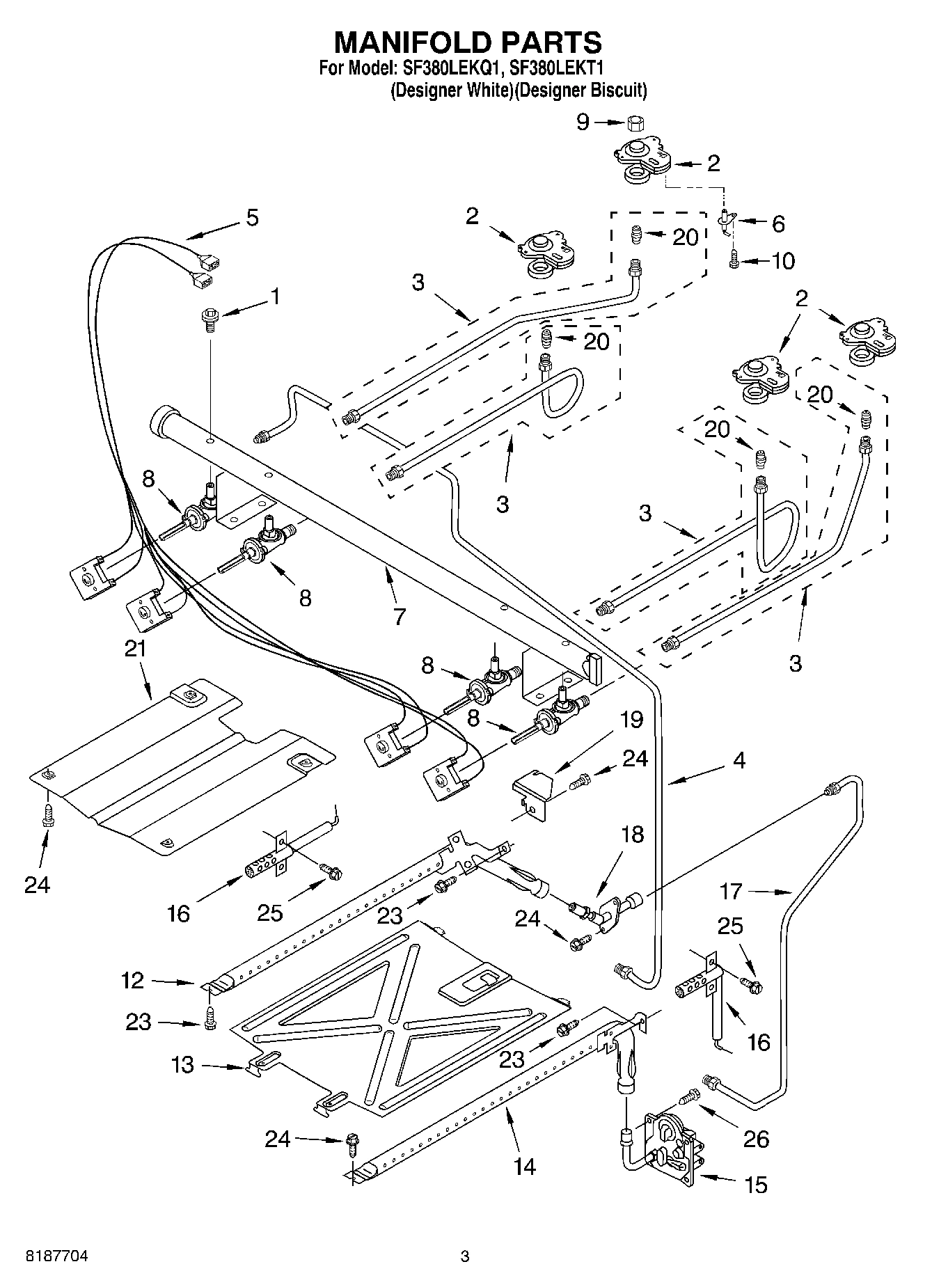 03 - MANIFOLD PARTS