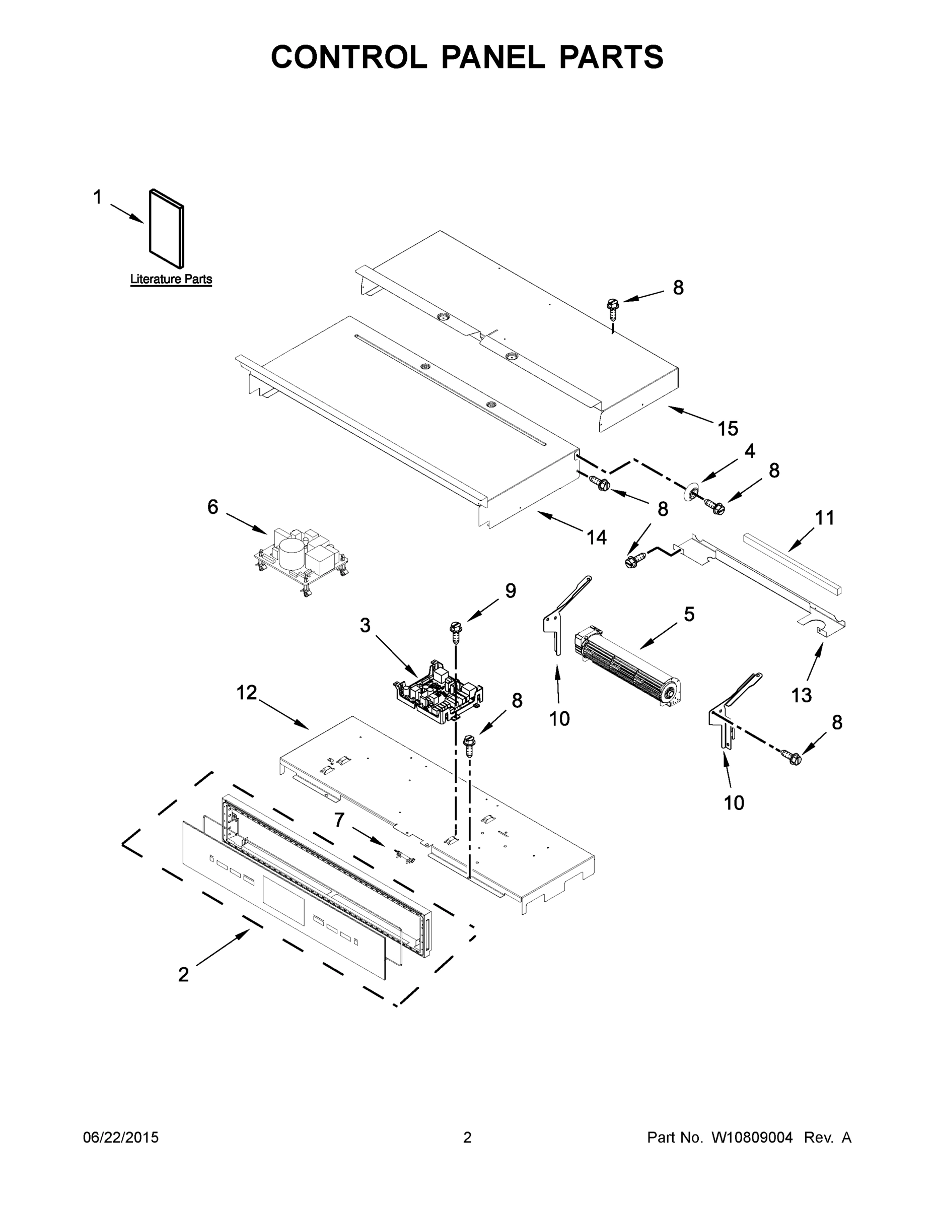 02 - CONTROL PANEL PARTS
